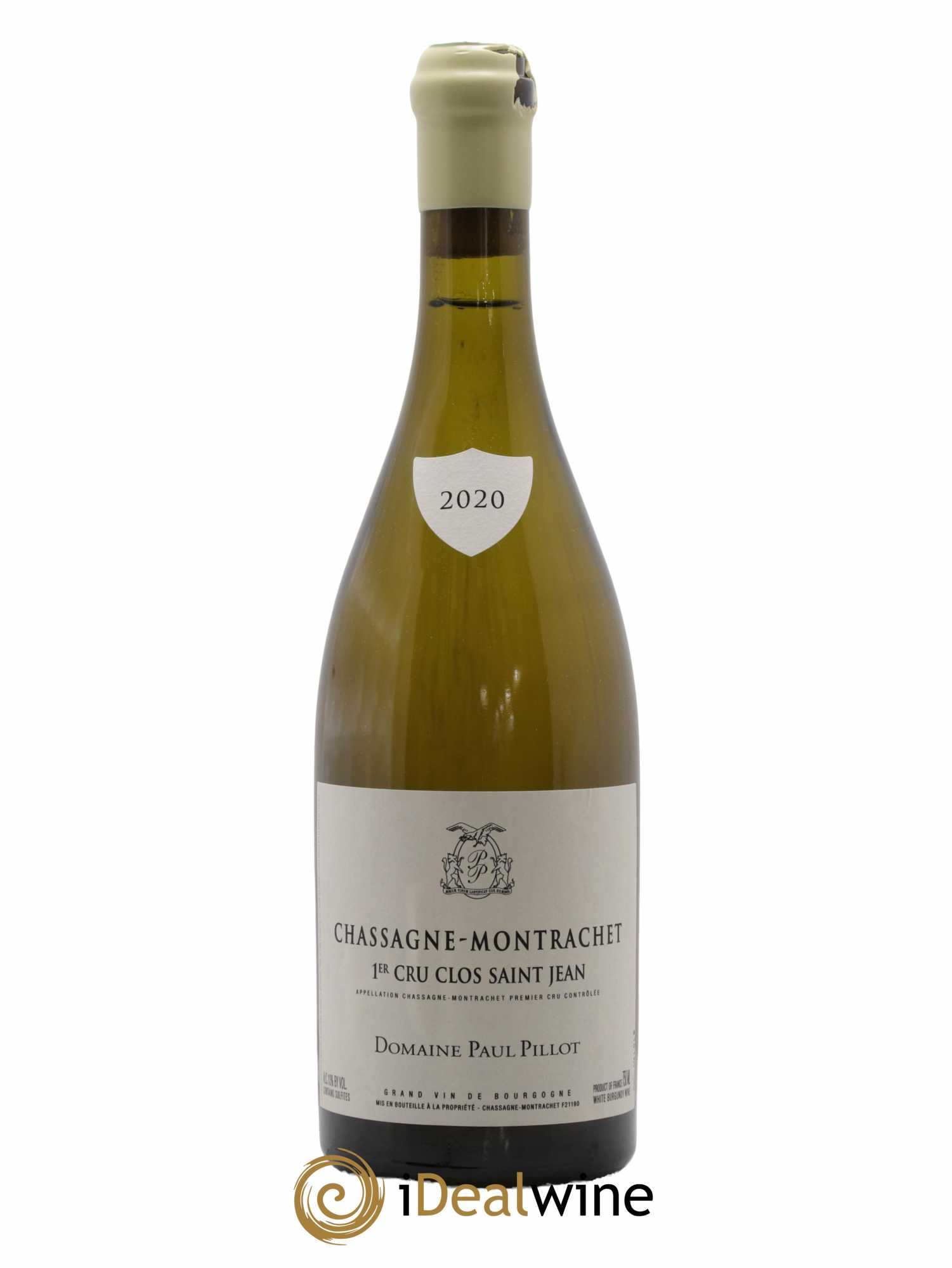Chassagne-Montrachet 1er Cru Clos Saint-Jean Paul Pillot (Domaine) 2020 - Lot de 1 bouteille - 0