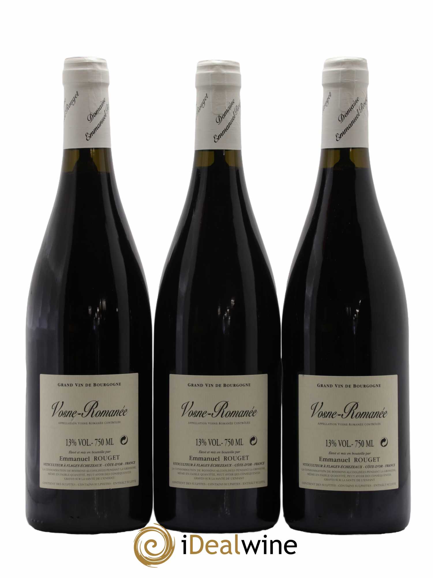Vosne-Romanée Emmanuel Rouget 2021 - Lot de 3 bouteilles - 1