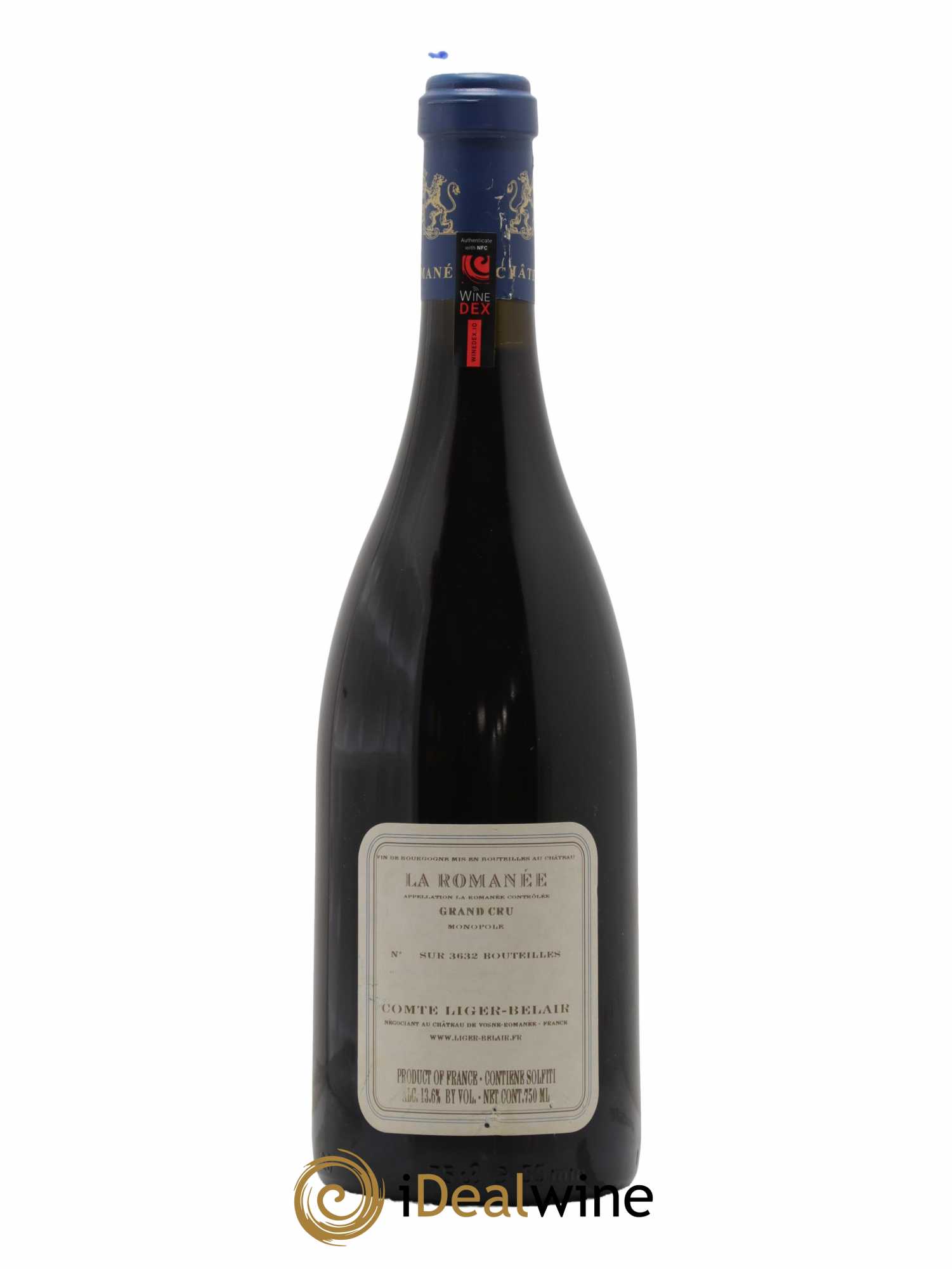 La Romanée Grand Cru Comte Liger-Belair (Domaine du) 2006 - Lot de 1 bouteille - 1