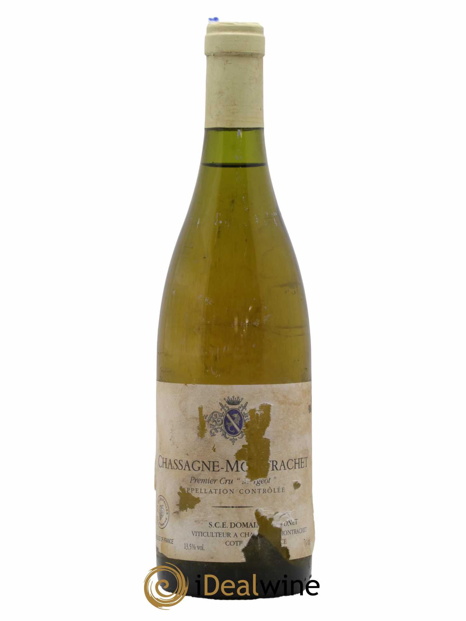 Chassagne-Montrachet 1er Cru Morgeot Ramonet (Domaine) 1995 - Lot de 1 bouteille - 0
