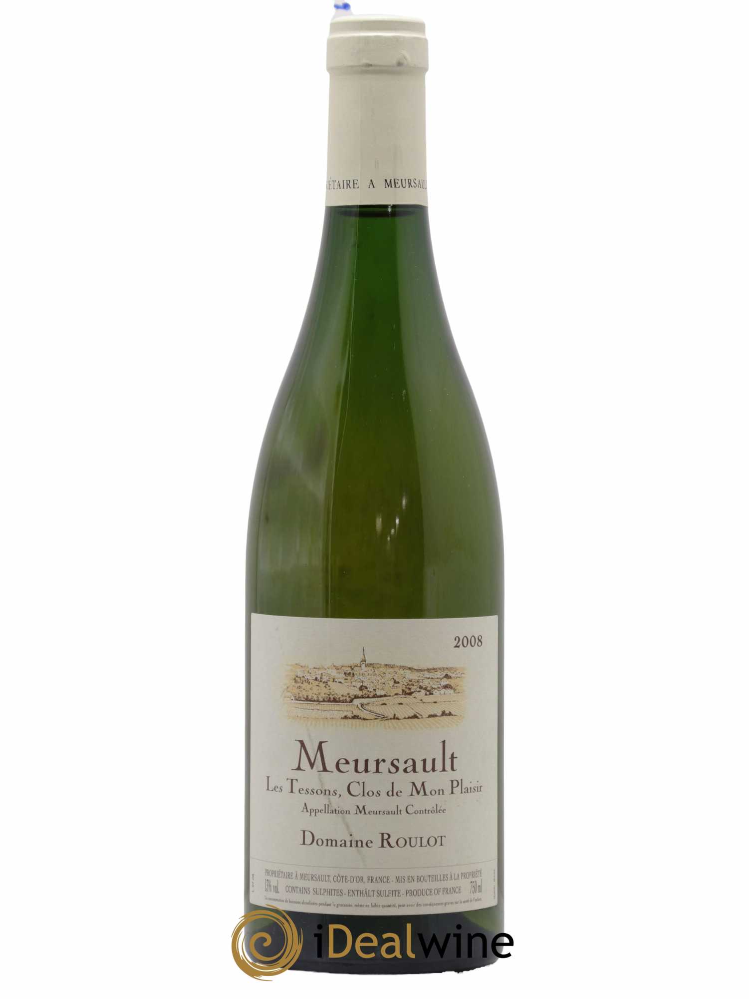 Meursault Les Tessons Clos de Mon plaisir Roulot (Domaine) 2008 - Posten von 1 Flasche - 0