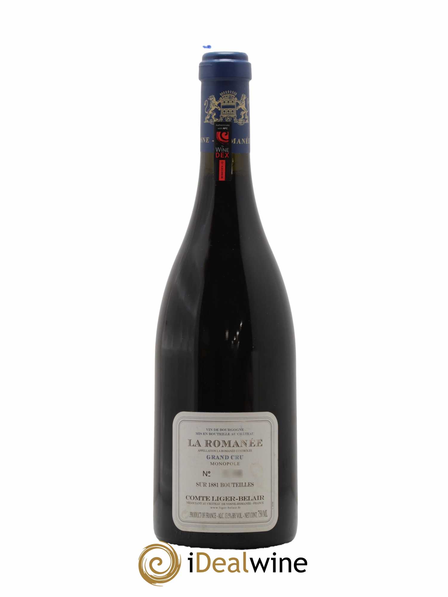 La Romanée Grand Cru Comte Liger-Belair (Domaine du) 2003 - Lot de 1 bouteille - 1