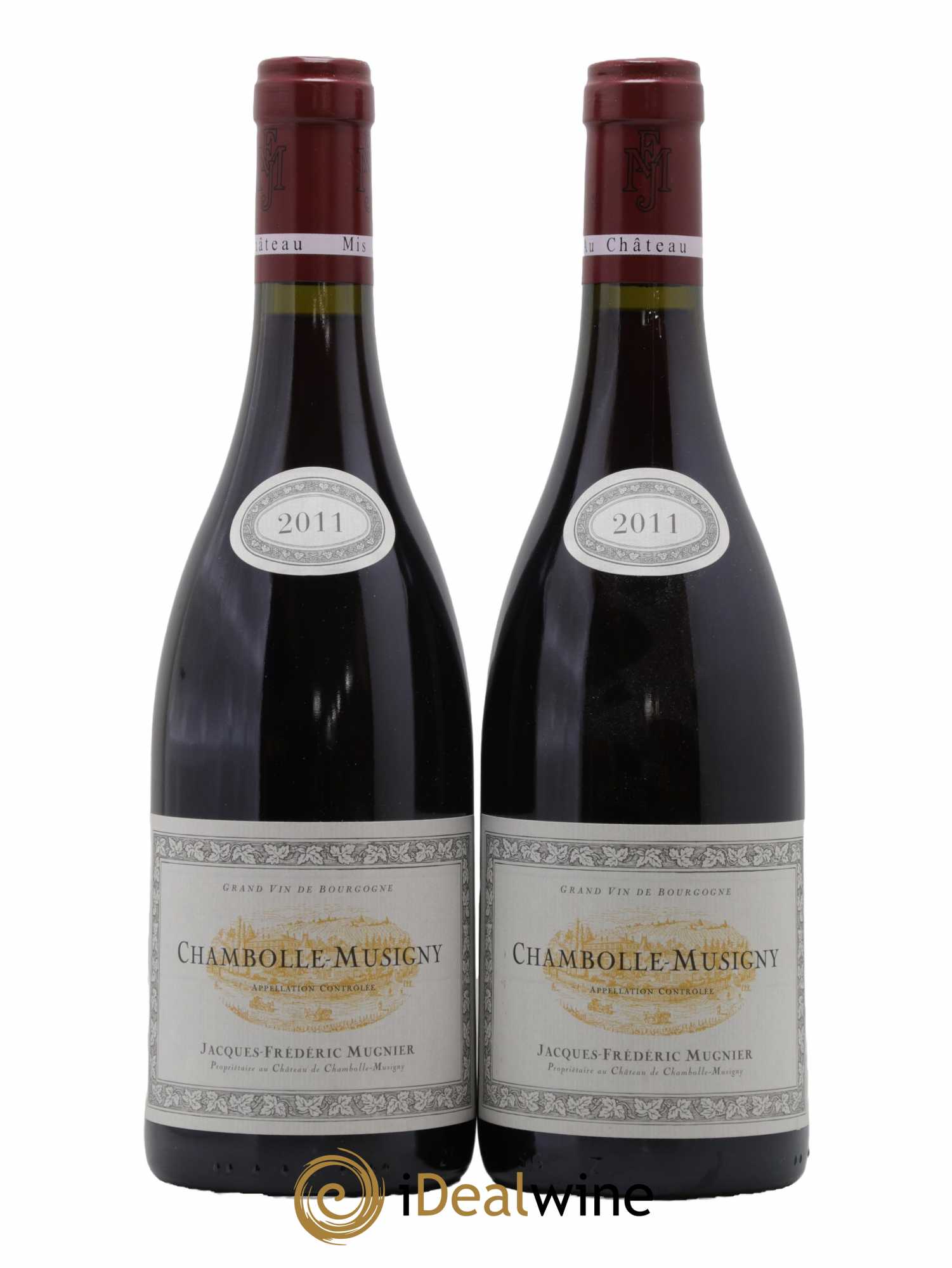 Chambolle-Musigny Jacques-Frédéric Mugnier 2011 - Lot de 2 bouteilles - 0