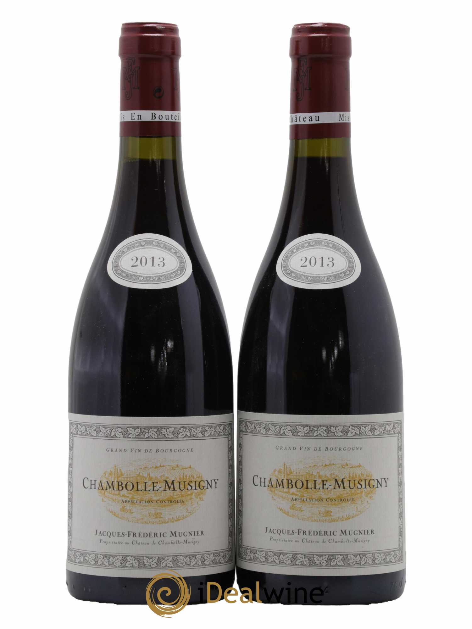 Chambolle-Musigny Jacques-Frédéric Mugnier 2013 - Lot de 2 bouteilles - 0