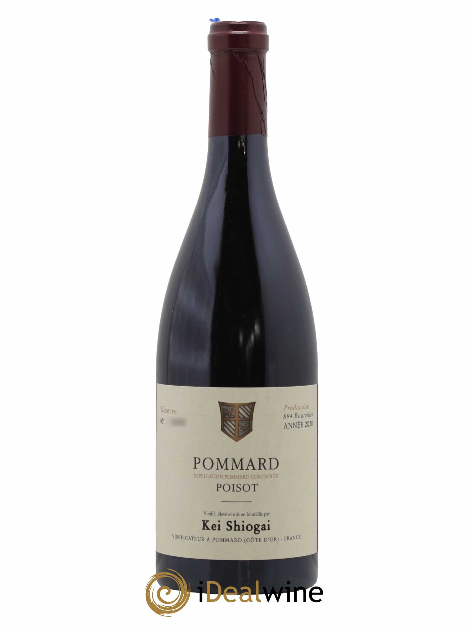 Pommard Poisot Kei Shiogai 2020 - Lot de 1 bouteille - 0