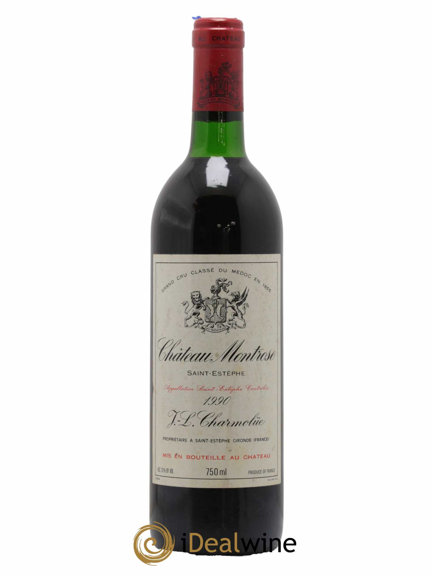 Château Montrose 2ème Grand Cru Classé 1990 - Lot de 1 bouteille - 0