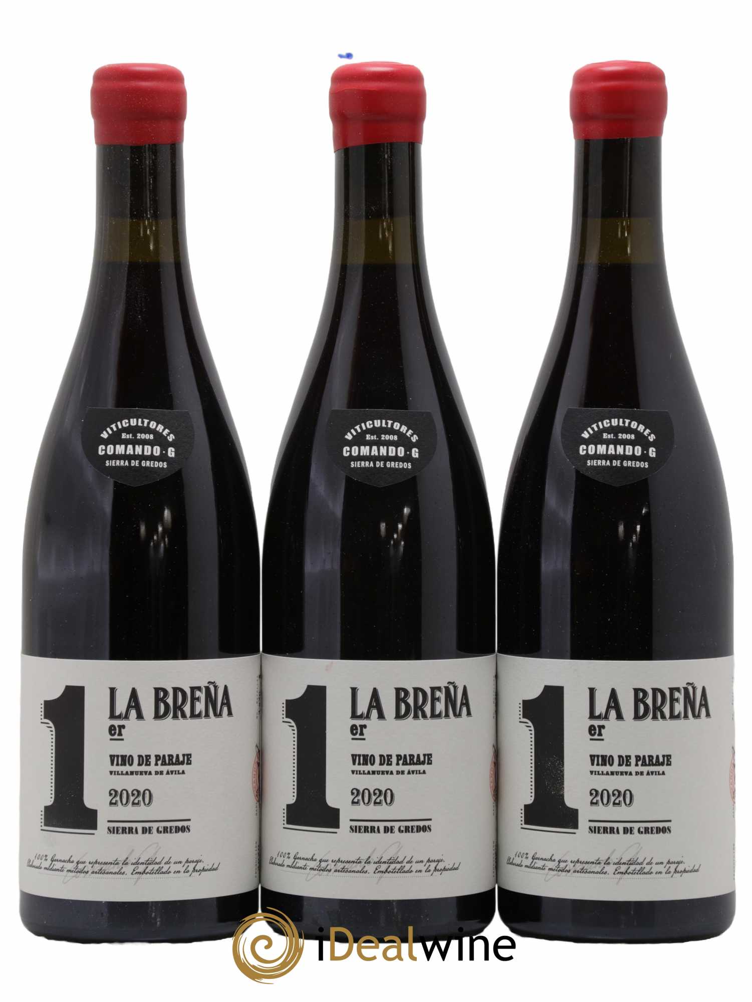 Vinos de Madrid DO Comando G La Breña Primer 2020 - Lot de 3 bouteilles - 1