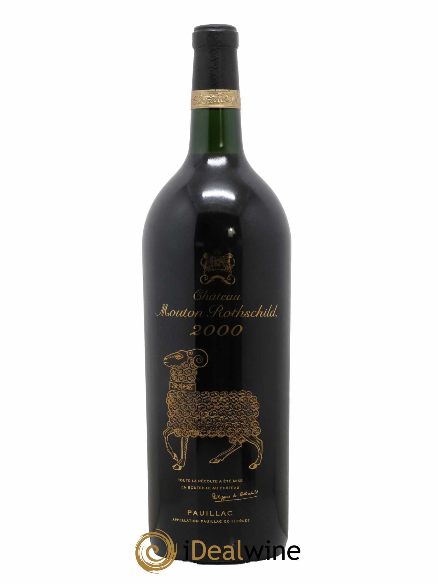 Château Mouton Rothschild 1er Grand Cru Classé 2000 - Lot de 1 magnum - 0