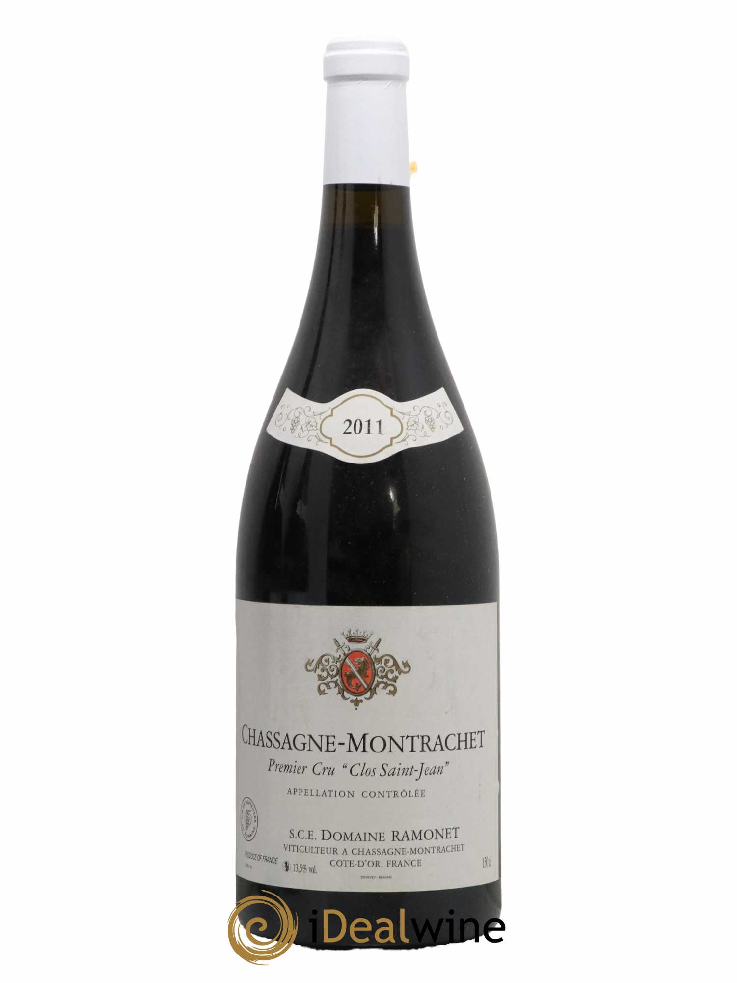 Chassagne-Montrachet 1er Cru Clos Saint-Jean Ramonet (Domaine) 2011 - Lot de 1 magnum - 0
