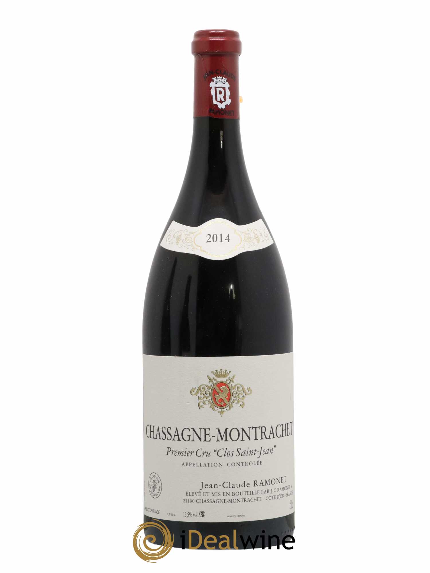 Chassagne-Montrachet 1er Cru Clos Saint-Jean Ramonet (Domaine) 2014 - Lot de 1 magnum - 0