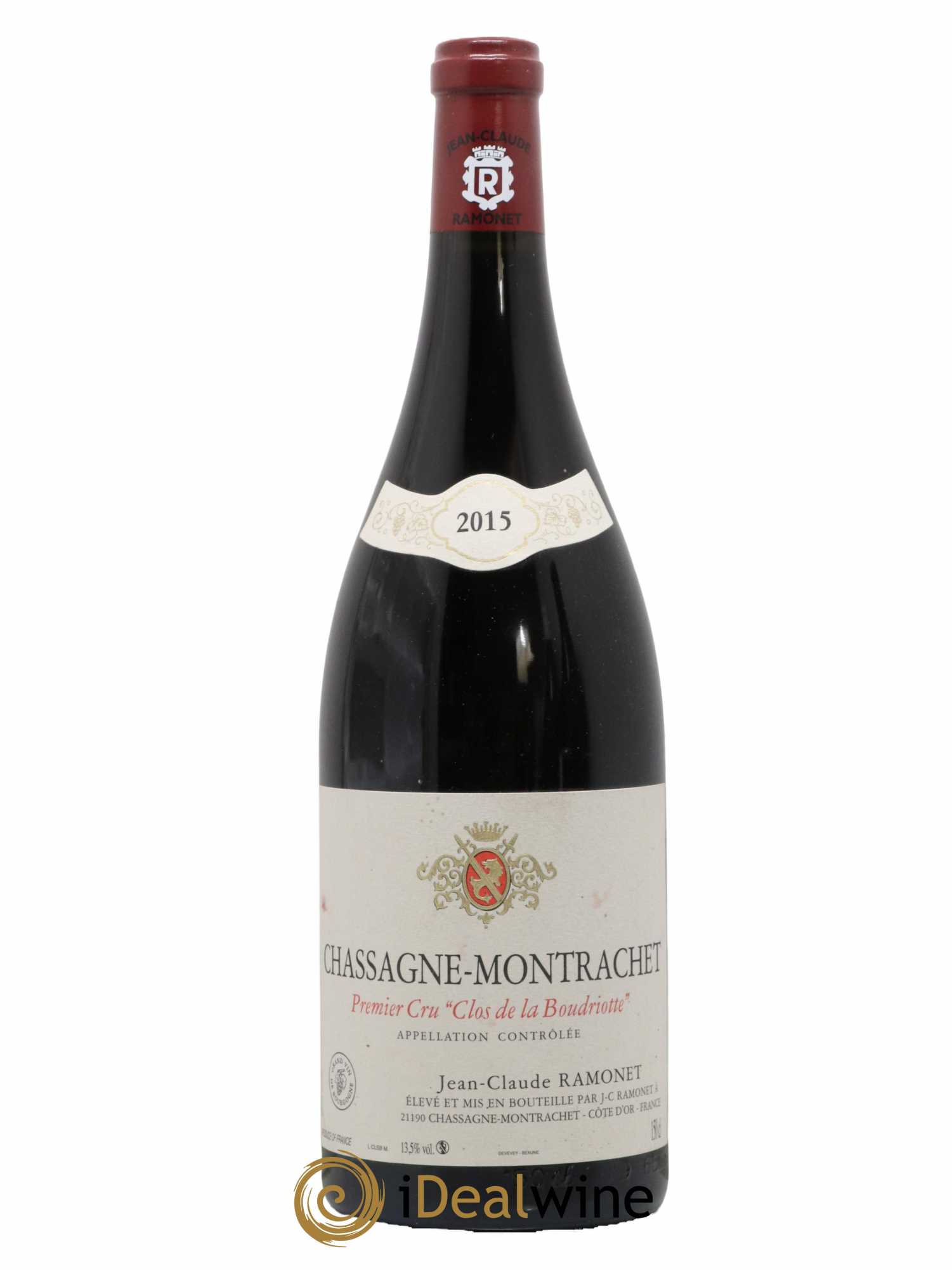 Chassagne-Montrachet 1er Cru Clos de la Boudriotte Ramonet (Domaine) 2015 - Lot de 1 magnum - 0