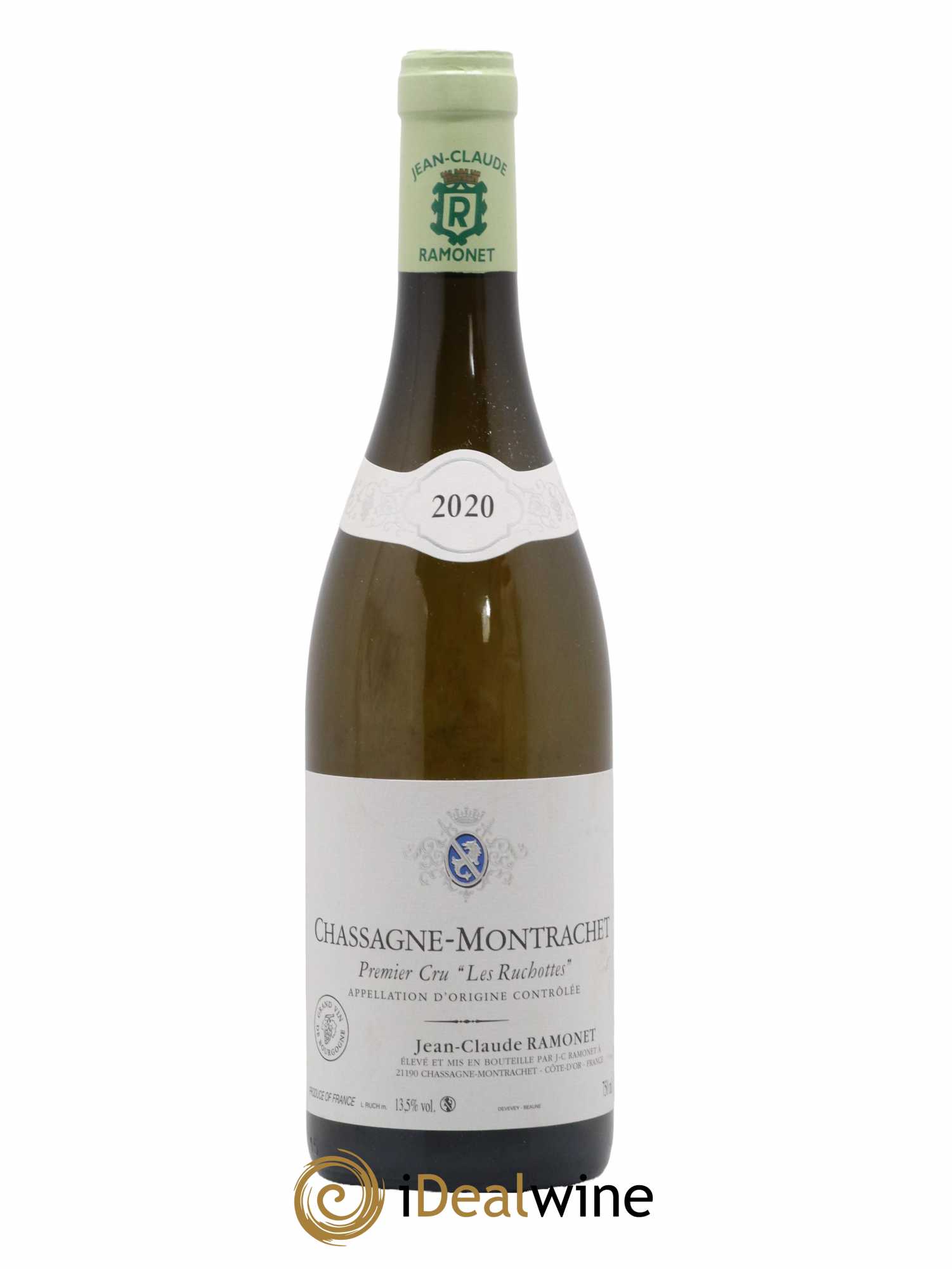 Chassagne-Montrachet 1er Cru Les Ruchottes Ramonet (Domaine) 2020 - Lot de 1 bouteille - 0