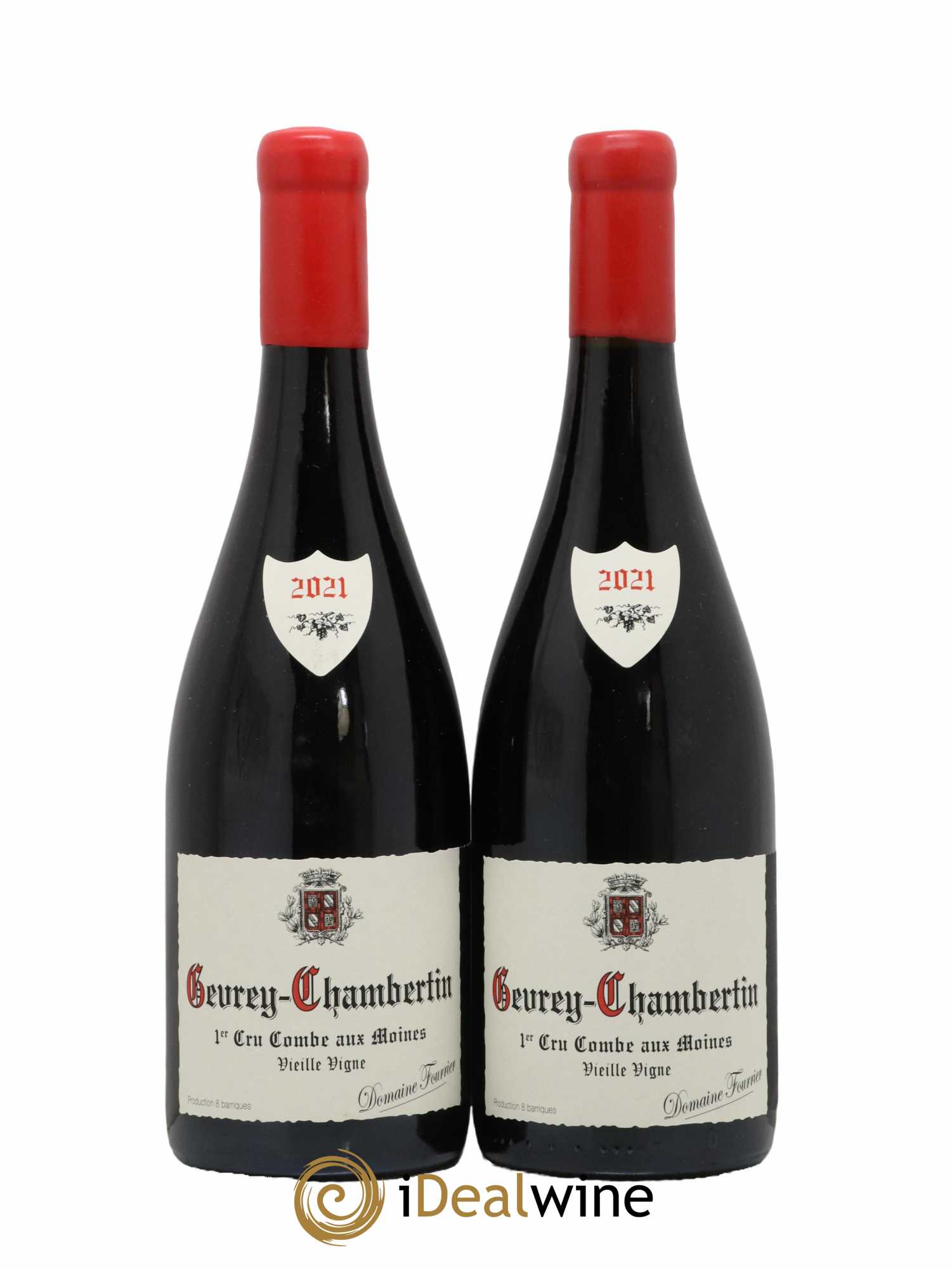 Gevrey-Chambertin 1er Cru Combe aux Moines Vieilles Vignes Fourrier (Domaine) 2021 - Lot de 2 bouteilles - 0
