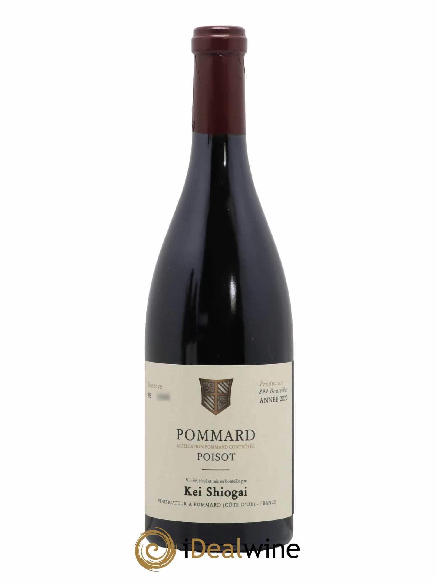 Pommard Poisot Kei Shiogai 2020 - Lot de 1 bouteille - 0