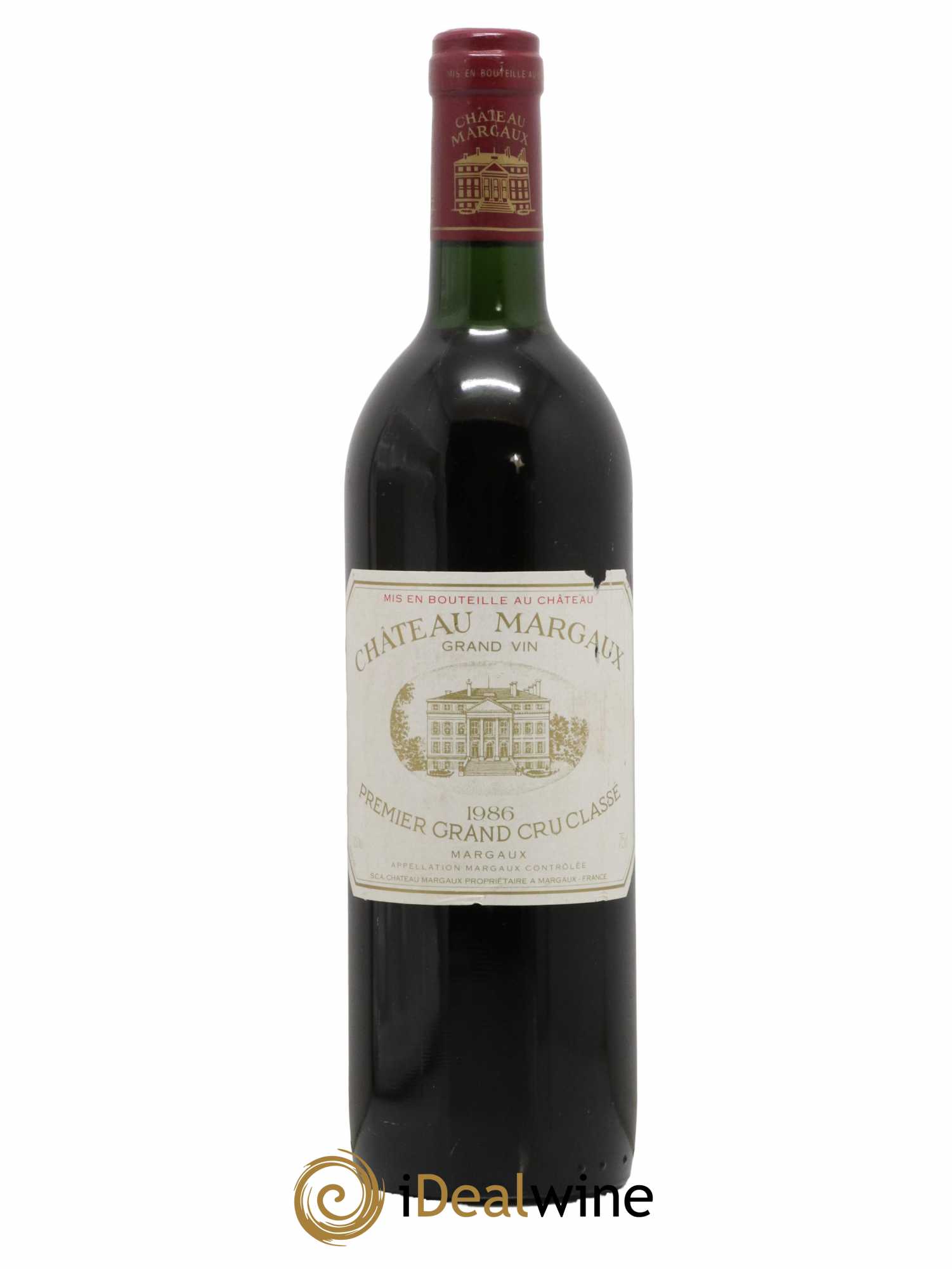 Château Margaux 1er Grand Cru Classé 1986 - Lot de 1 bouteille - 0