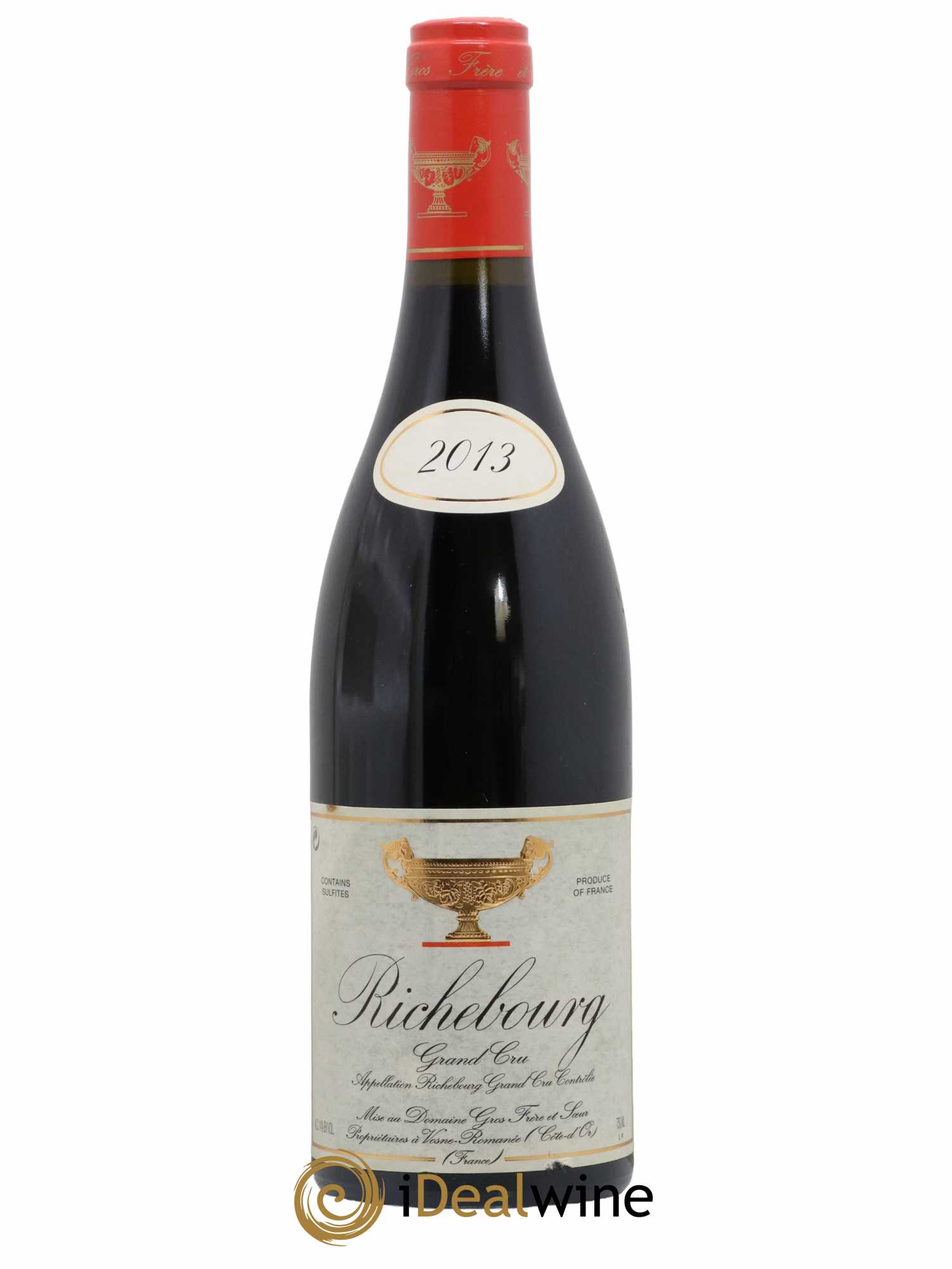 Richebourg Grand Cru Gros Frère & Soeur 2013 - Lot de 1 bouteille - 0