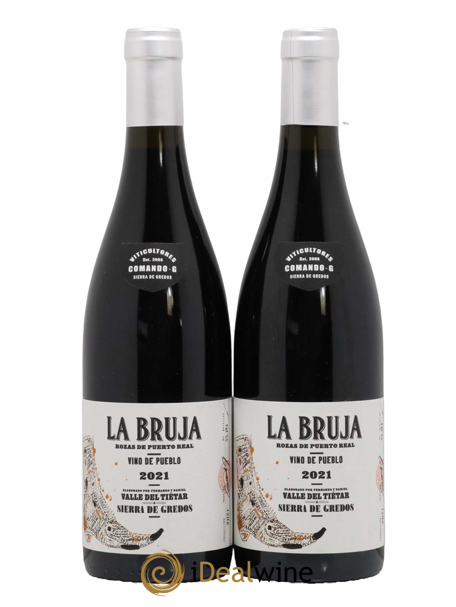 Vinos de Madrid DO Comando G La Bruja de Rozas 2021 - Lot de 2 bouteilles - 0