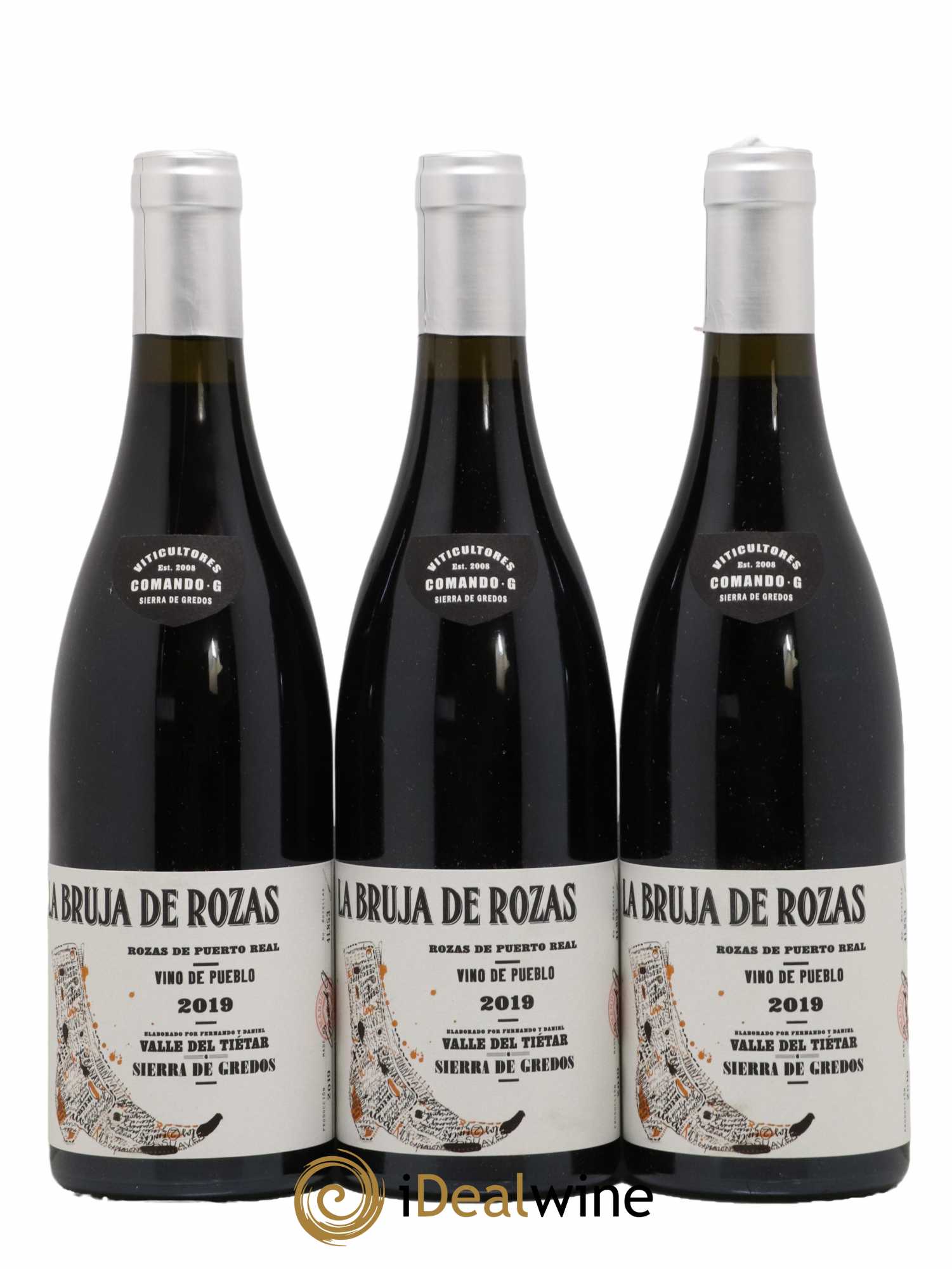 Vinos de Madrid DO Comando G La Bruja de Rozas 2019 - Lotto di 3 bottiglie - 0