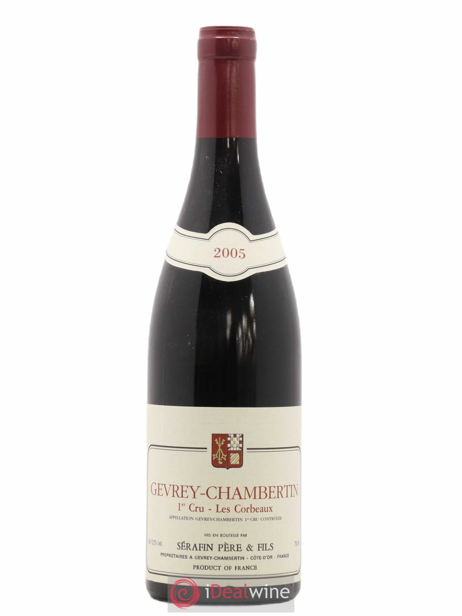 Gevrey-Chambertin 1er Cru Les Corbeaux Serafin 2005 - Posten von 1 Flasche - 0