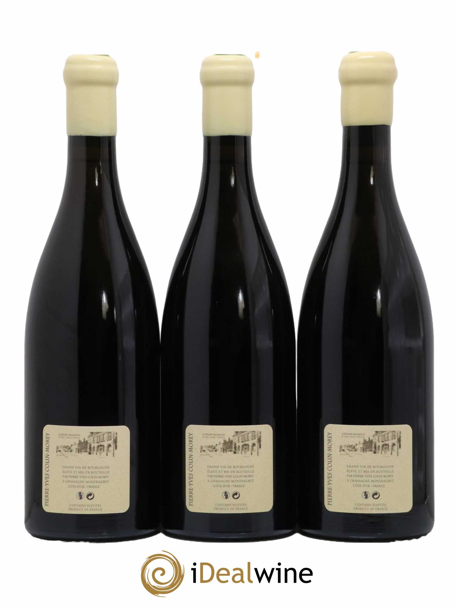 Chassagne-Montrachet 1er Cru Morgeot Pierre-Yves Colin Morey 2017 - Lotto di 3 bottiglie - 1