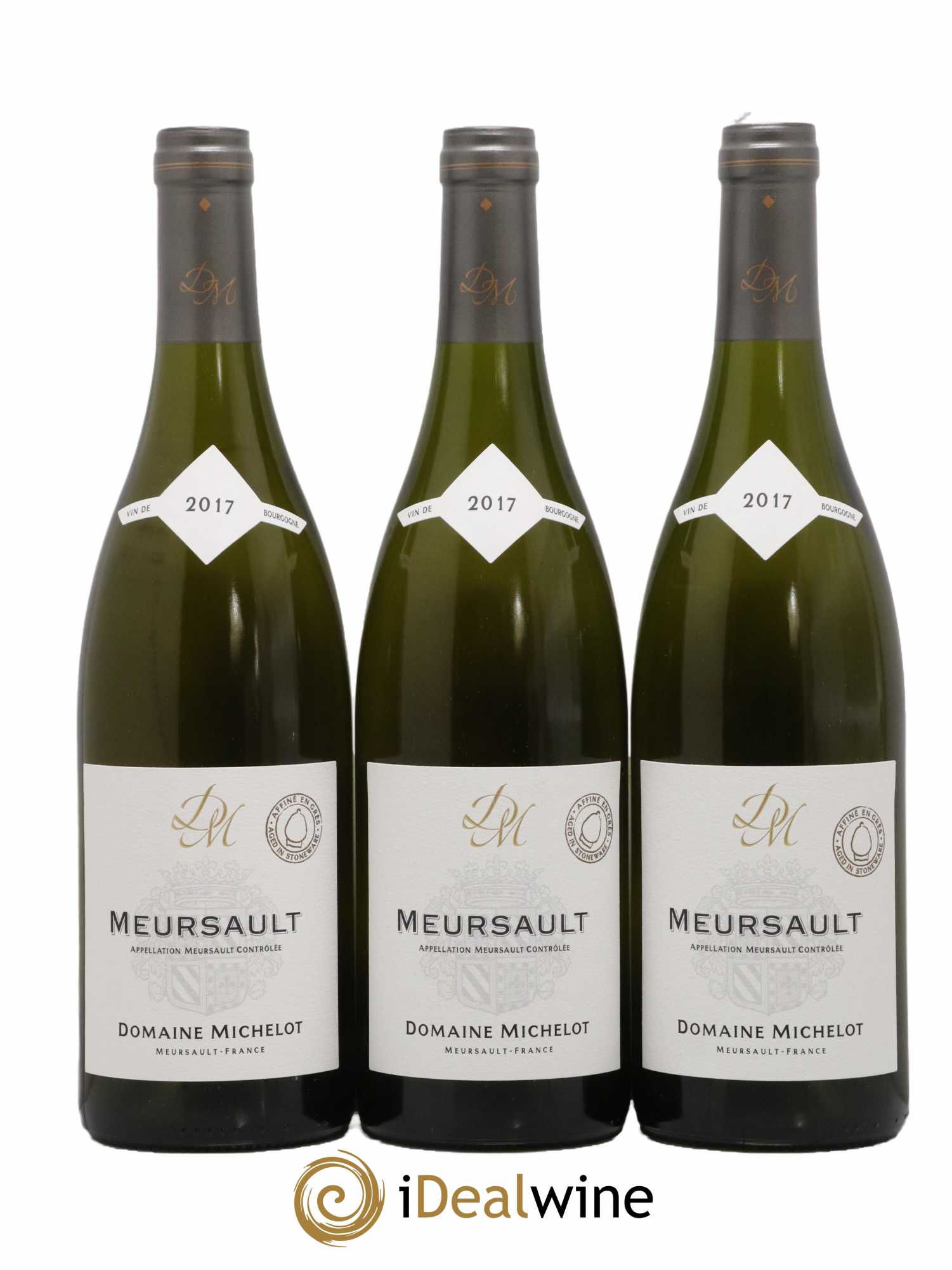 Meursault Affiné en Grès Domaine Michelot 2017 - Lot de 3 bouteilles - 0