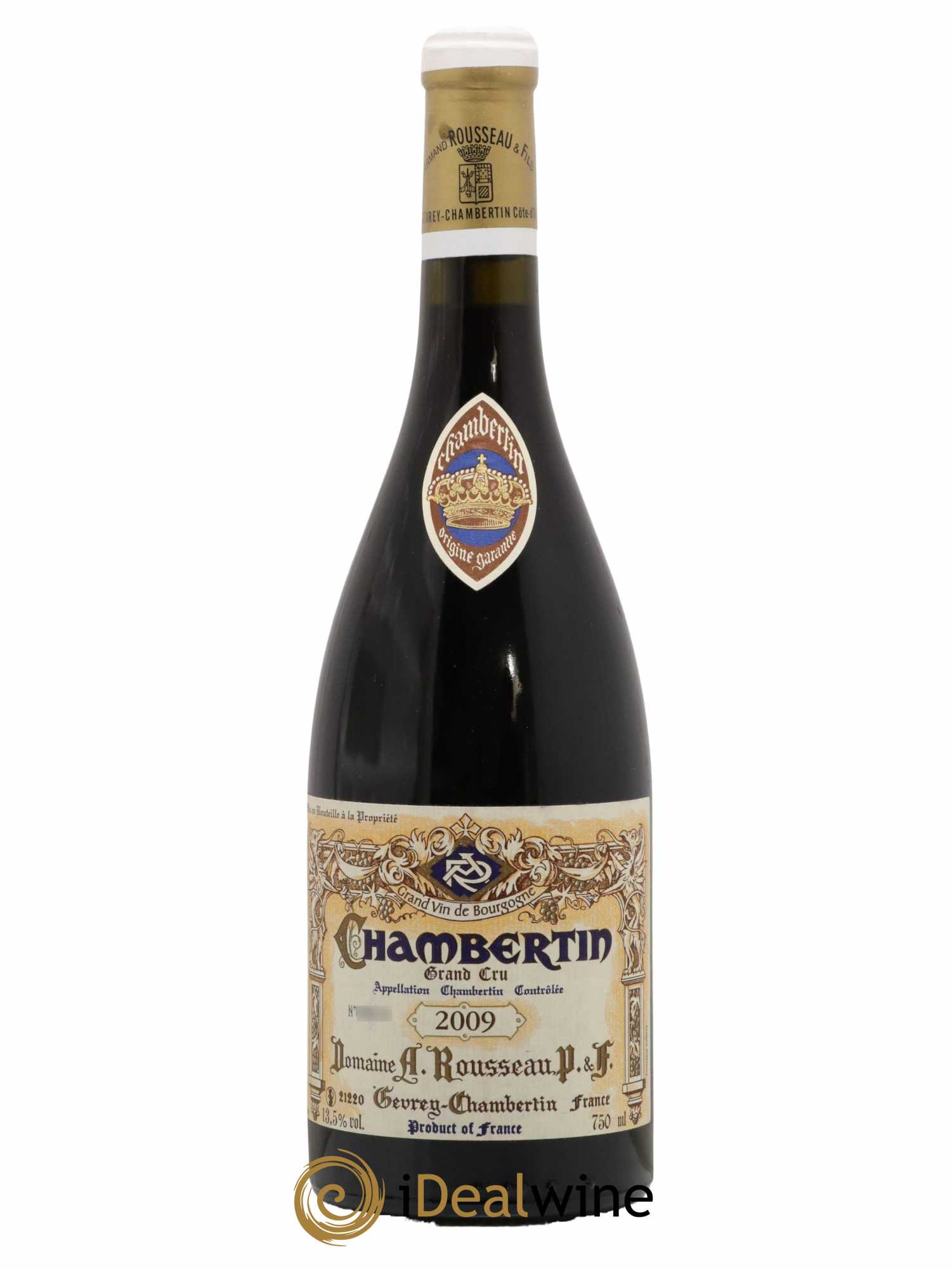 Chambertin Grand Cru Armand Rousseau (Domaine) 2009 - Lotto di 1 bottiglia - 0