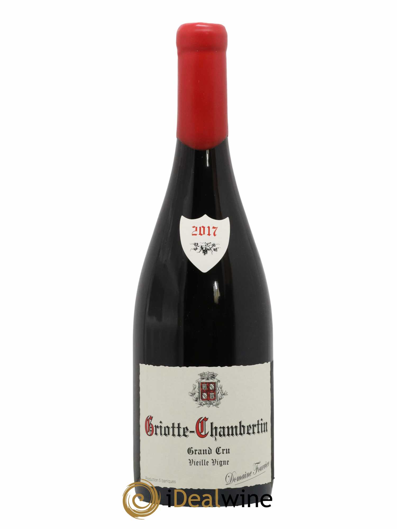 Griotte-Chambertin Grand Cru Vieille Vigne Fourrier (Domaine) 2017 - Lot de 1 bouteille - 0