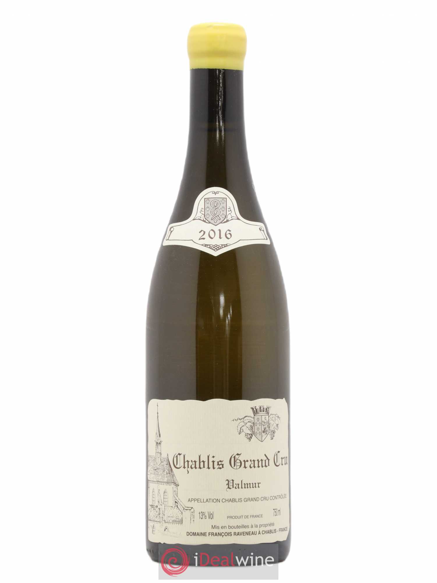 Chablis Grand Cru Valmur Raveneau (Domaine) 2016 - Lot de 1 bouteille - 0