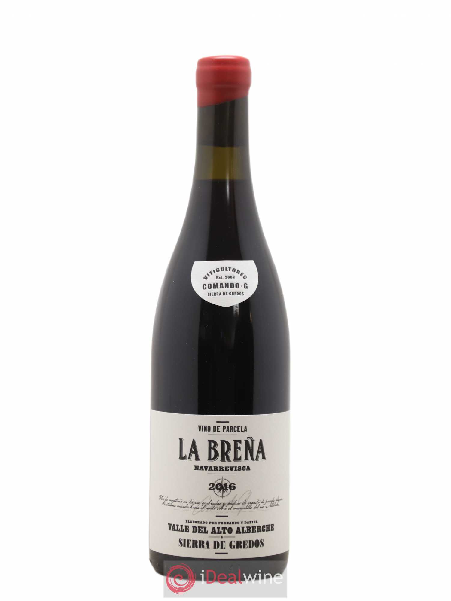 Espagne Fernando y Daniel Valle Del Alto Alberche La Brena Comando G 2016 - Posten von 1 Flasche - 0