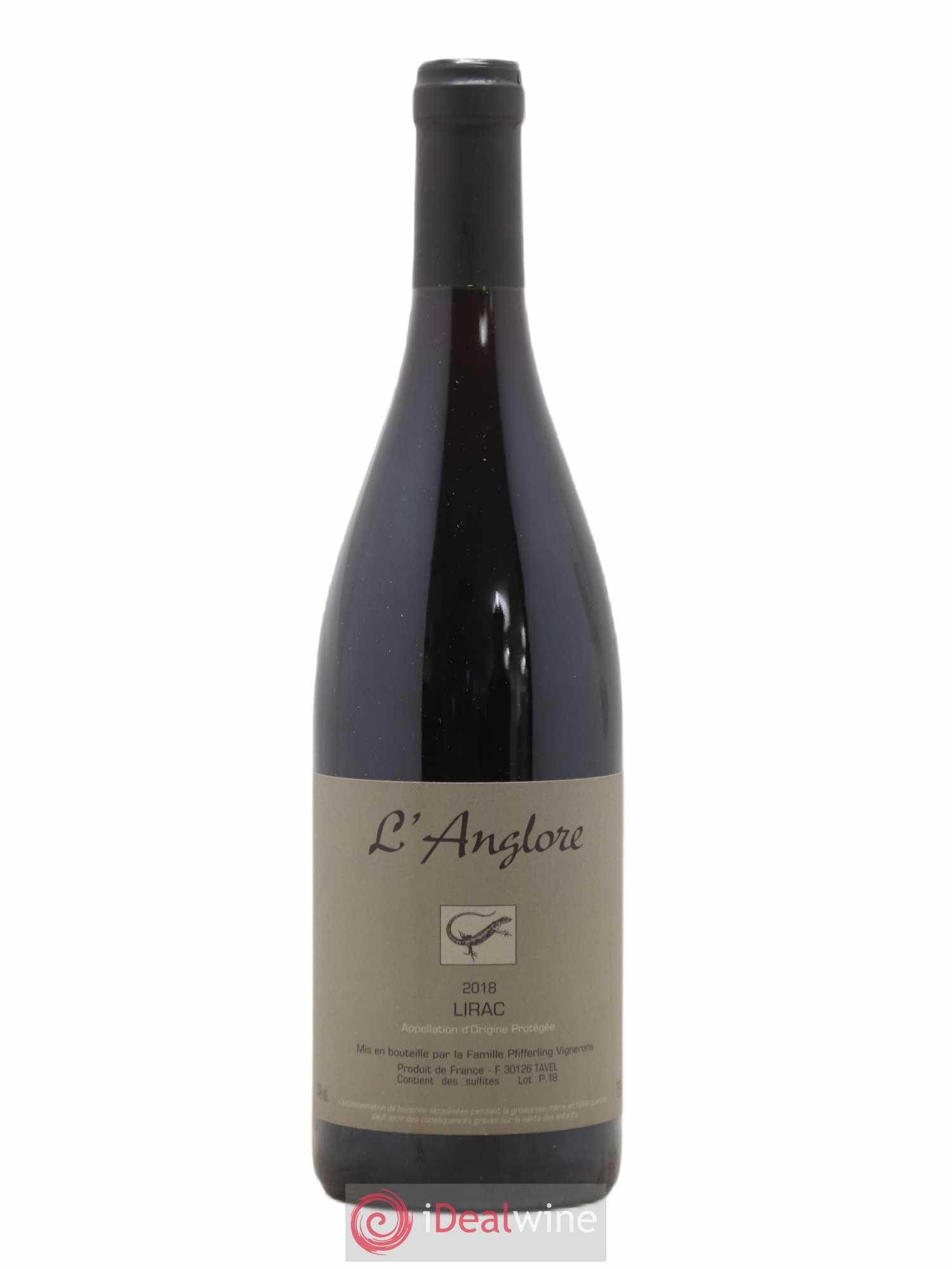 Lirac L'Anglore 2018 - Posten von 1 Flasche - 0