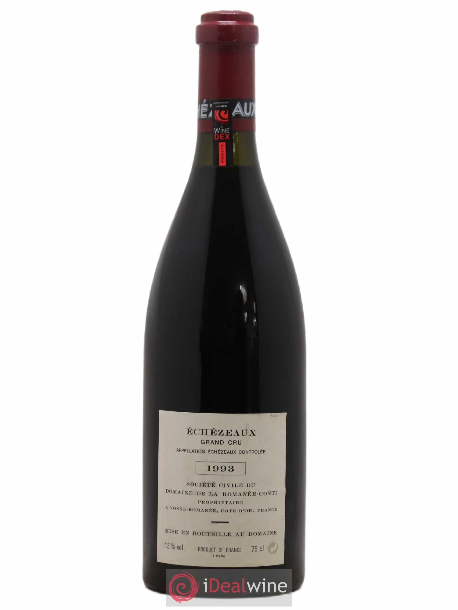 Echezeaux Grand Cru Domaine de la Romanée-Conti 1993 - Lot de 1 bouteille - 1