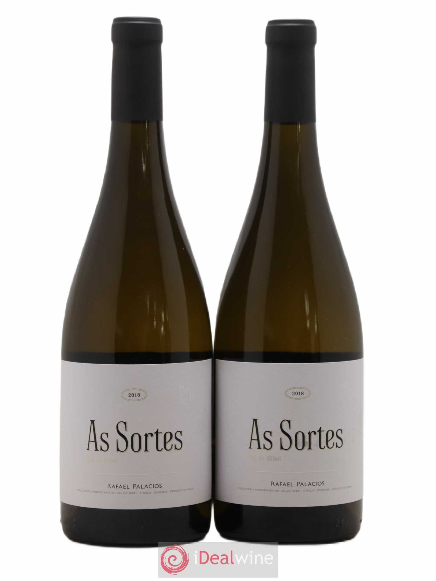 Espagne Valdeorras As Sortes Val Do Bibei R.Palacios 2018 - Lot de 2 bouteilles - 0