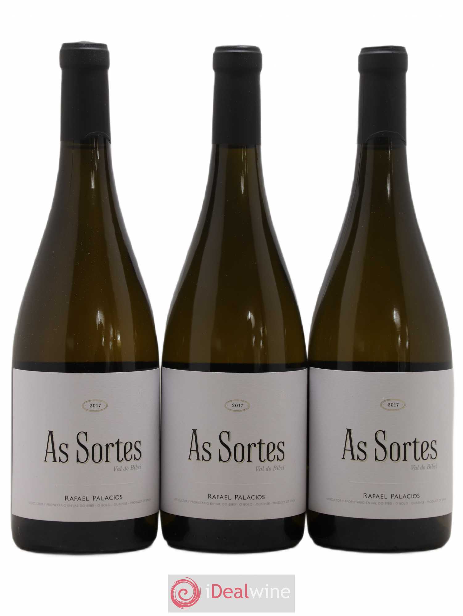Espagne Valdeorras As Sortes Val Do Bibei R.Palacios 2017 - Lot de 3 bouteilles - 0