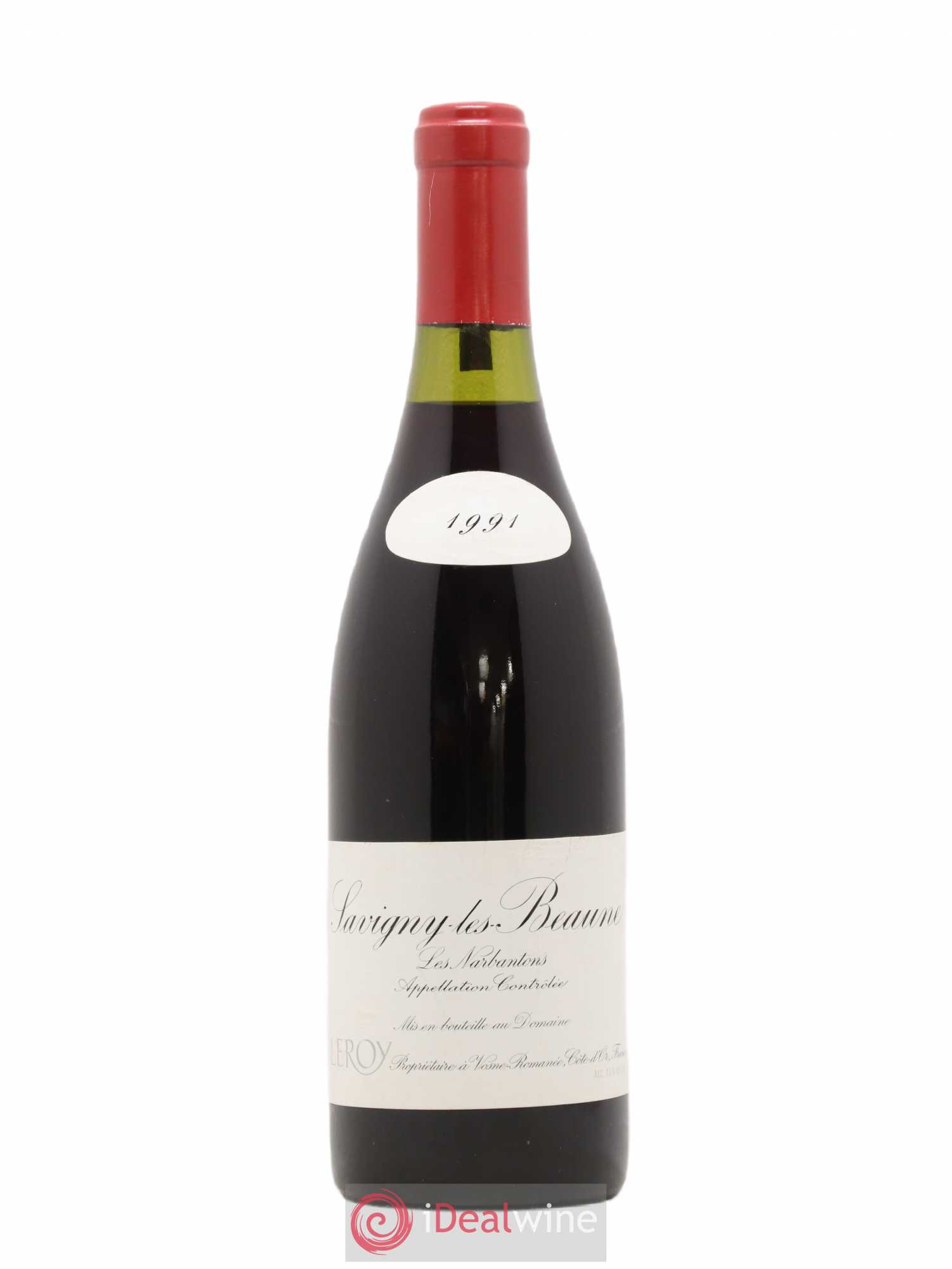 Savigny-lès-Beaune 1er Cru Les Narbantons Leroy (Domaine) 1991 - Lot de 1 bouteille - 0