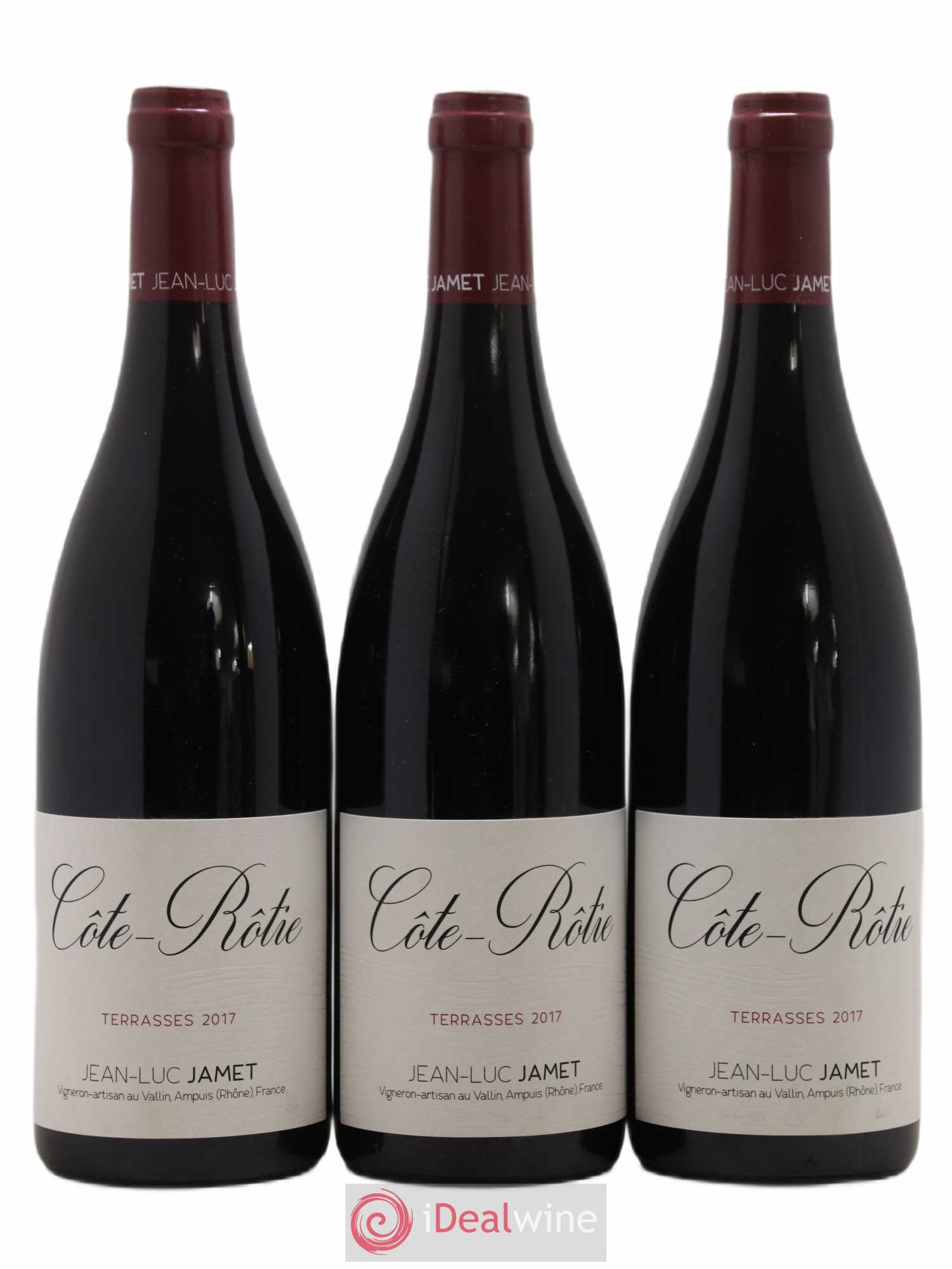 Côte-Rôtie Terrasses Jean-Luc Jamet (Domaine) 2017 - Lot de 3 bouteilles - 0