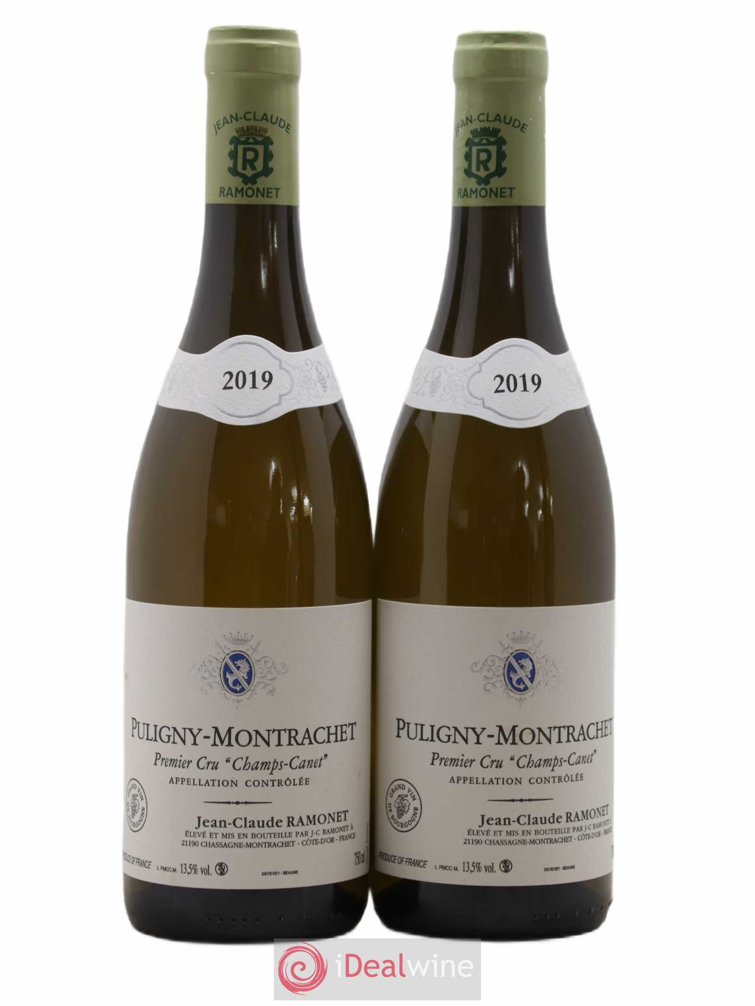 Puligny-Montrachet 1er Cru Champs Canet Ramonet (Domaine) 2019 - Lot de 2 bouteilles - 0