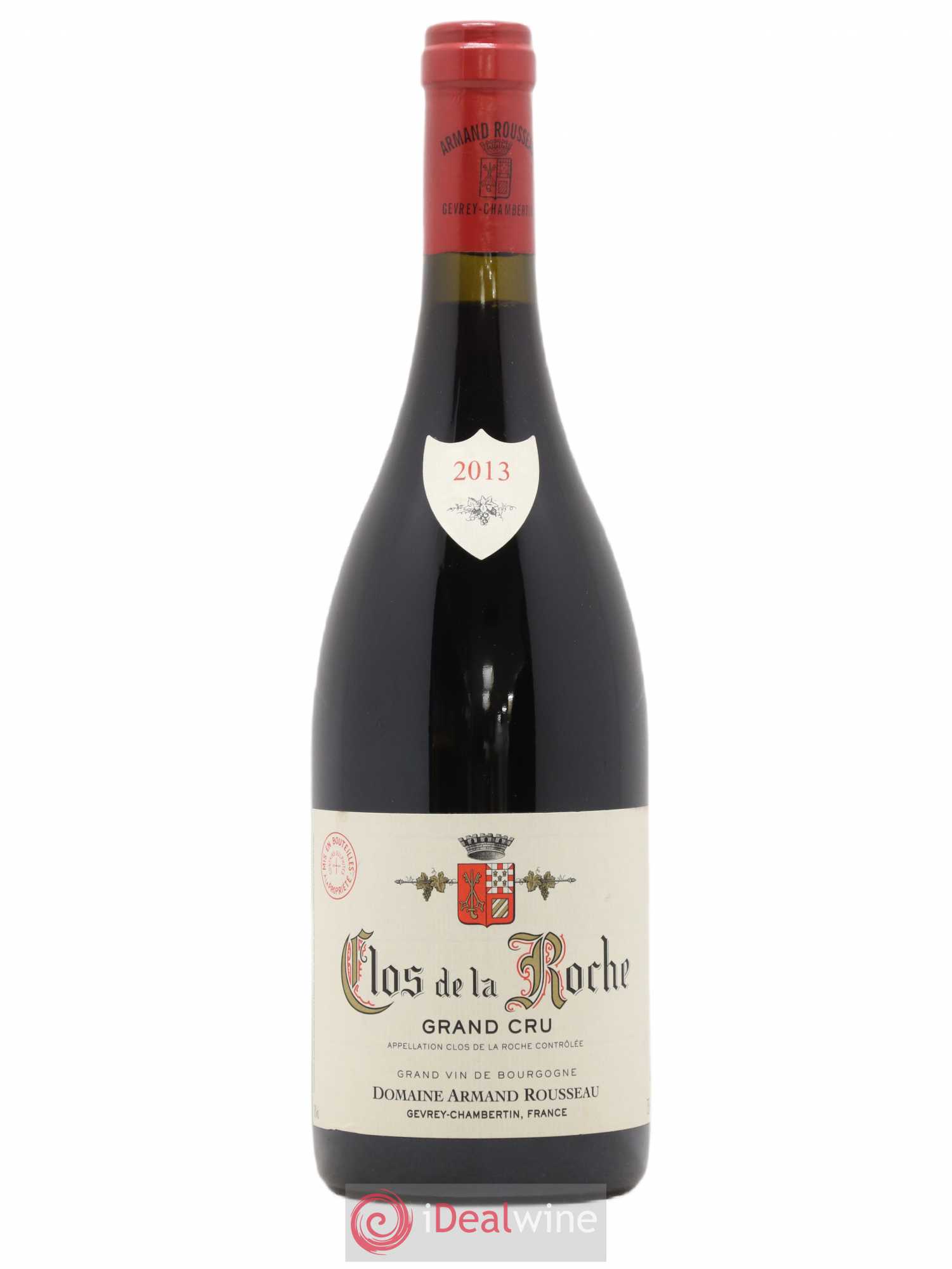 Clos de la Roche Grand Cru Armand Rousseau (Domaine) 2013 - Lot de 1 bouteille - 0