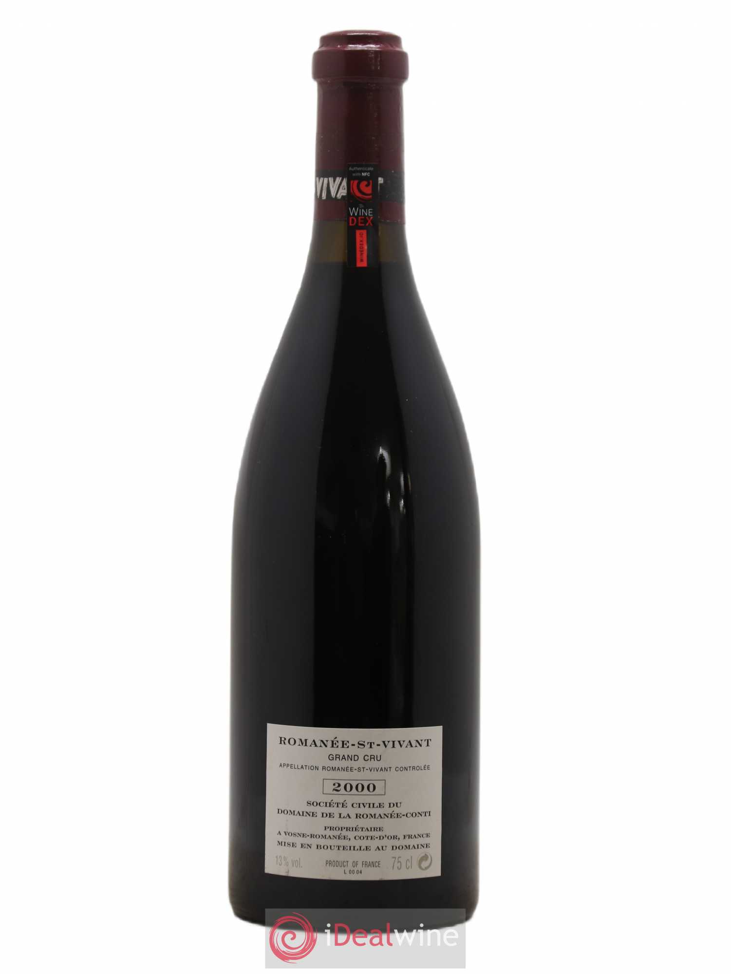 Romanée-Saint-Vivant Grand Cru Domaine de la Romanée-Conti 2000 - Lot de 1 bouteille - 1