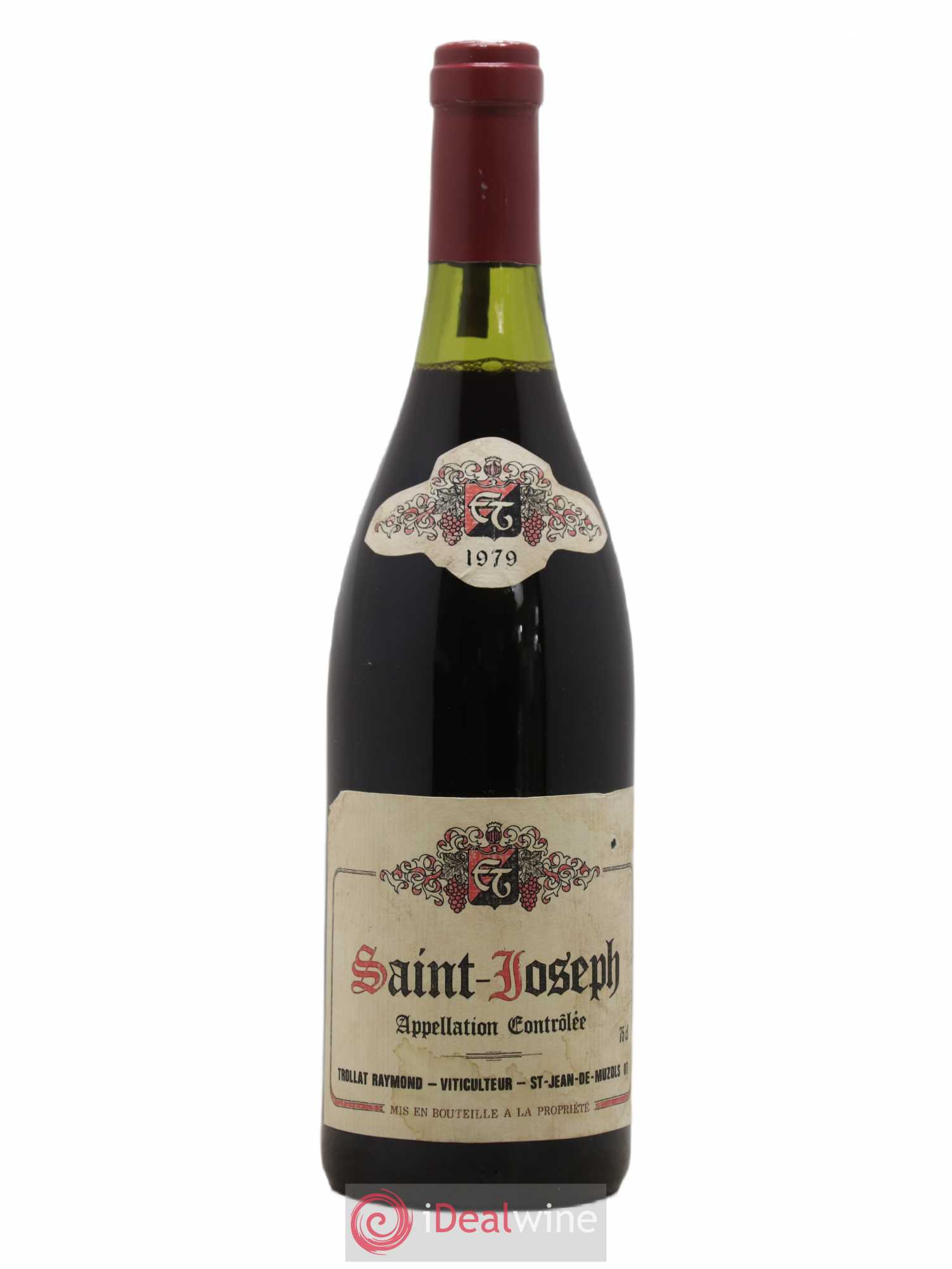 Saint-Joseph Raymond Trollat 1979 - Lot de 1 bouteille - 0
