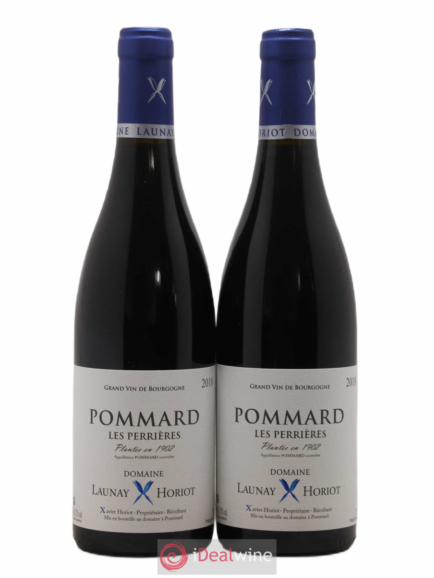 Pommard Les Perrieres Launay-Horiot 2018 - Posten von 2 Flaschen - 0