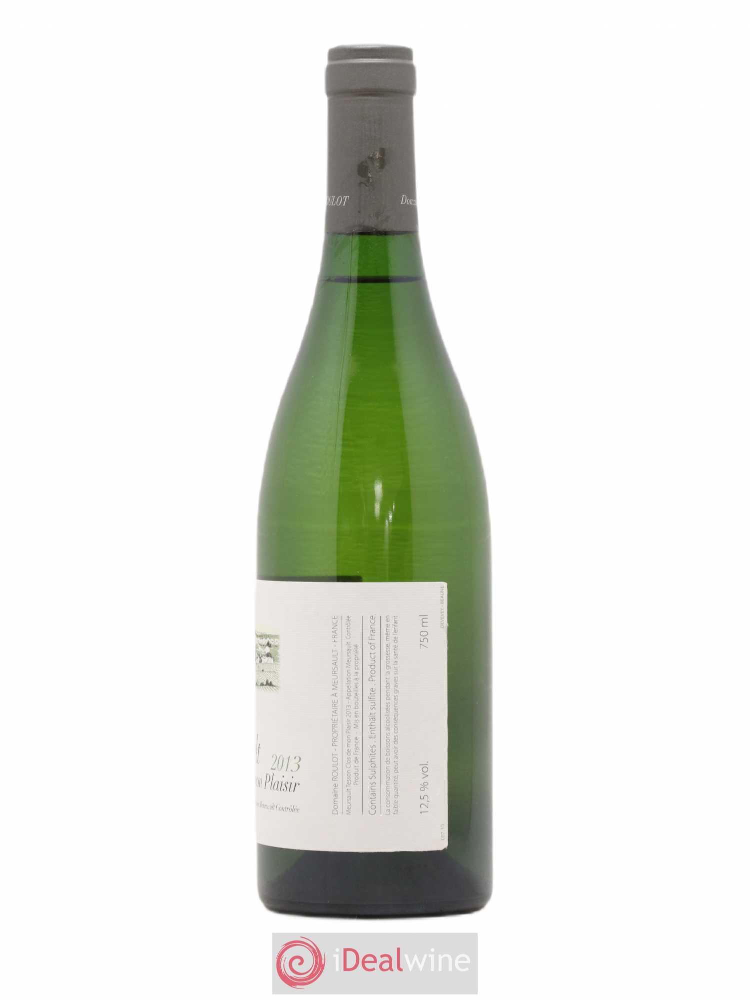 Meursault Les Tessons Clos de Mon plaisir Roulot (Domaine) 2013 - Posten von 1 Flasche - 1