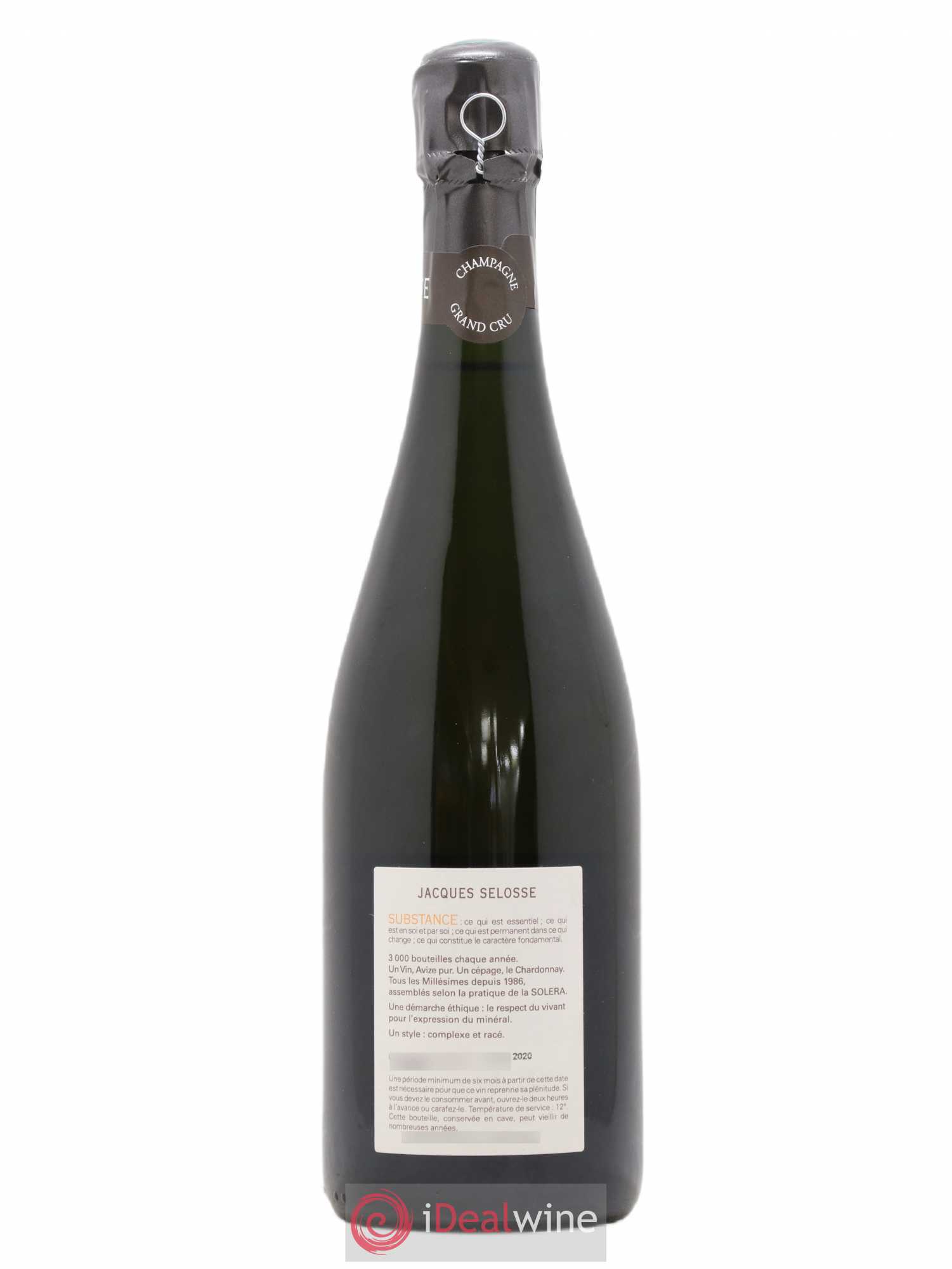 Substance Jacques Selosse - Lot de 1 bouteille - 1