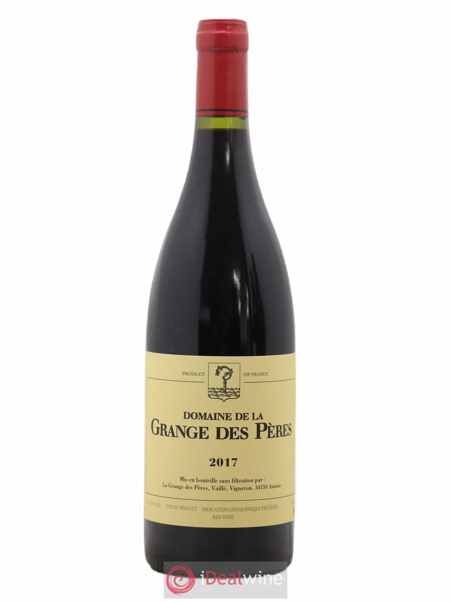 Pays d'Hérault Grange des Pères Laurent Vaillé 2017 - Lot de 1 bouteille - 0