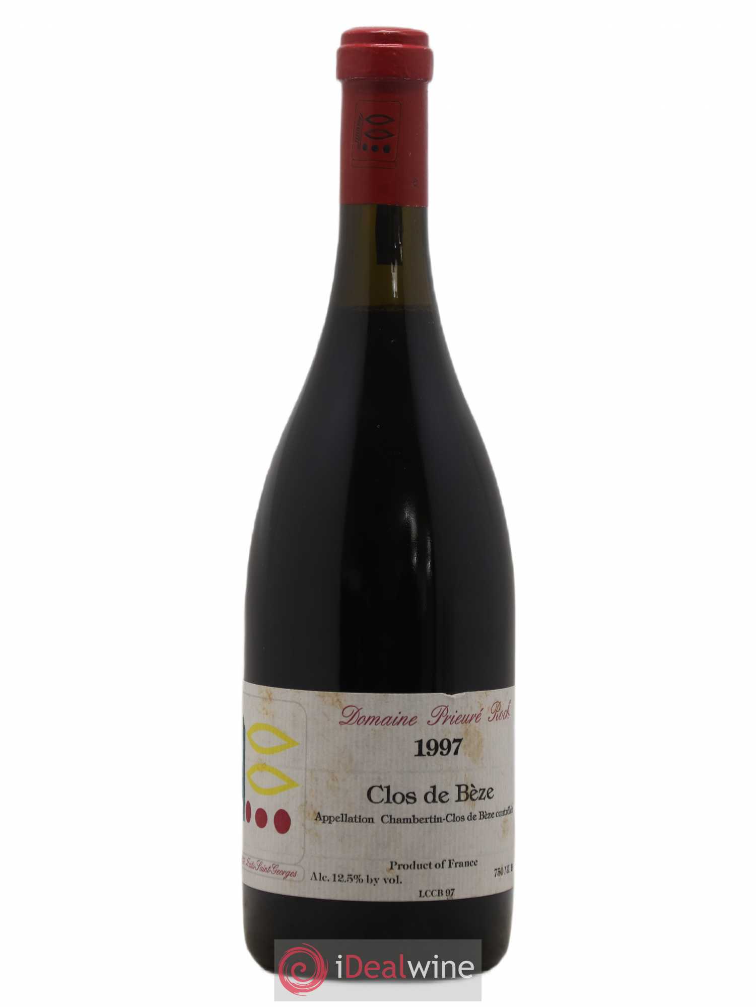 Chambertin Clos de Bèze Grand Cru Prieuré Roch 1997 - Lot de 1 bouteille - 0