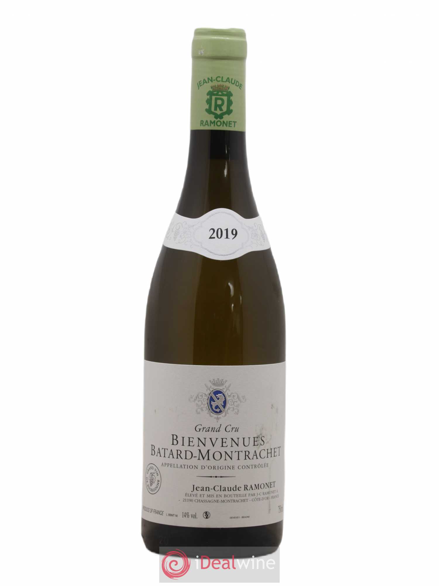 Bienvenues-Bâtard-Montrachet Grand Cru Ramonet (Domaine) 2019 - Lot de 1 bouteille - 0
