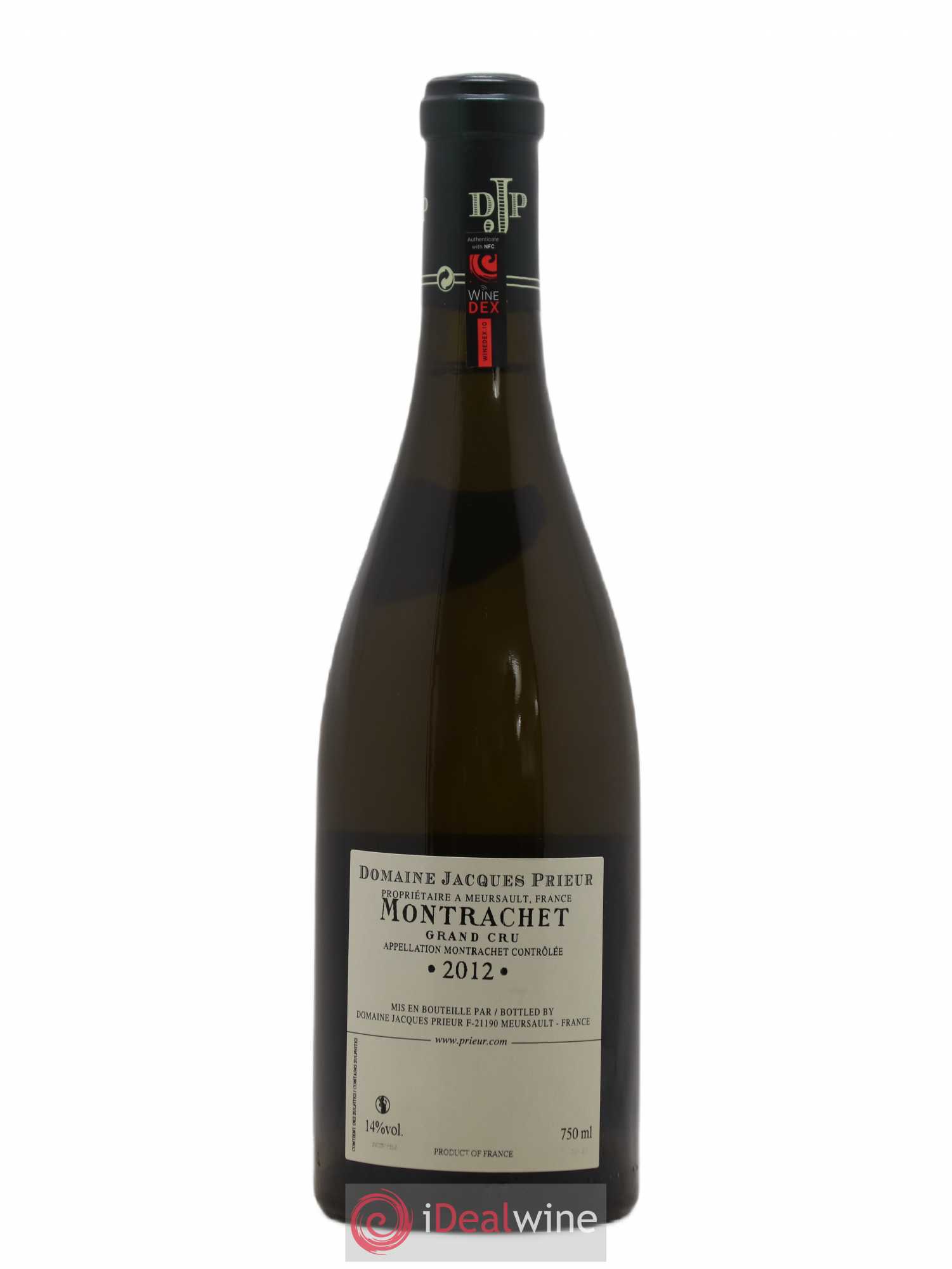 Montrachet Grand Cru Jacques Prieur (Domaine) 2012 - Lot de 1 bouteille - 1
