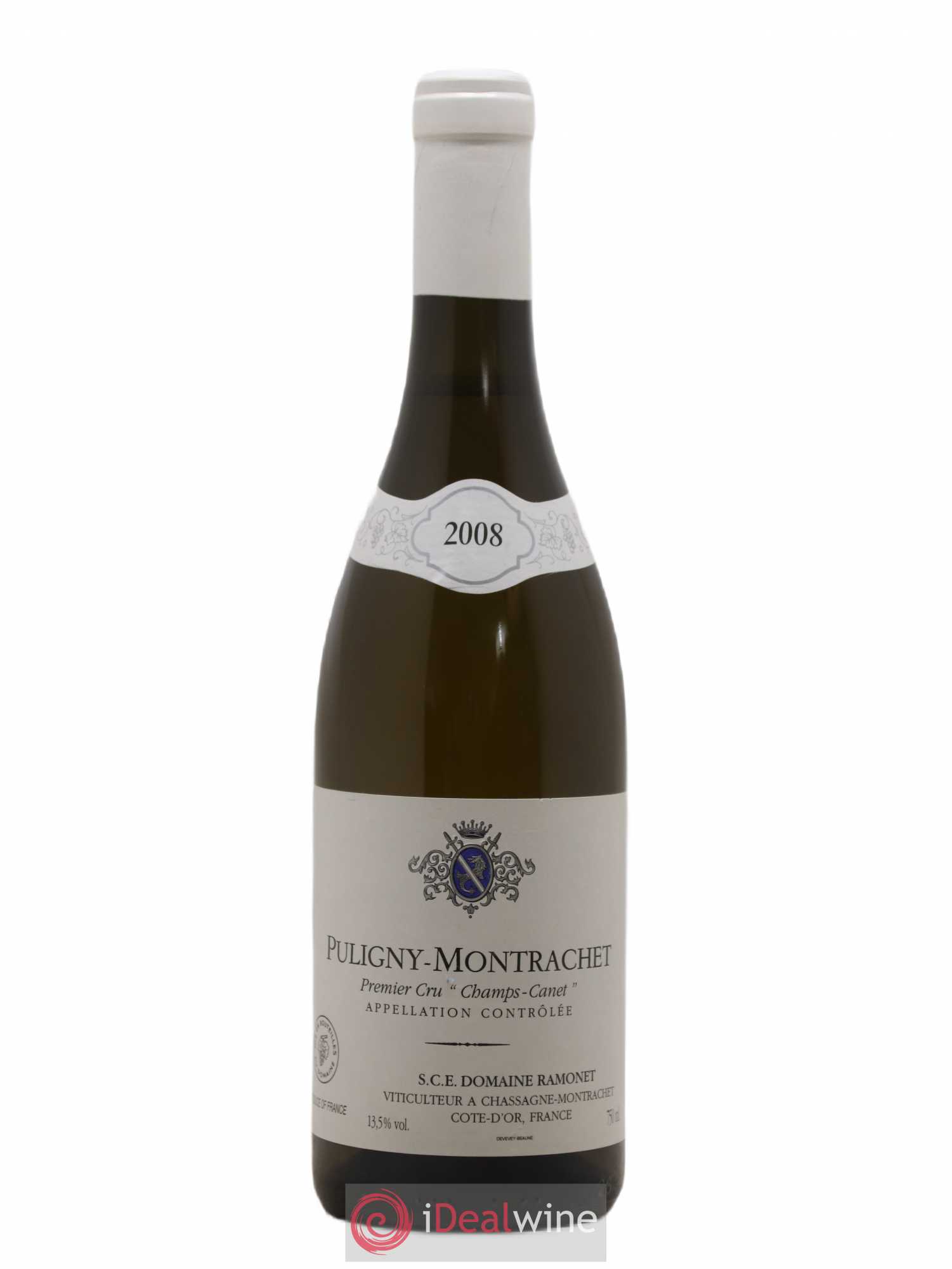 Puligny-Montrachet 1er Cru Champs Canet Ramonet (Domaine) 2008 - Lot de 1 bouteille - 0