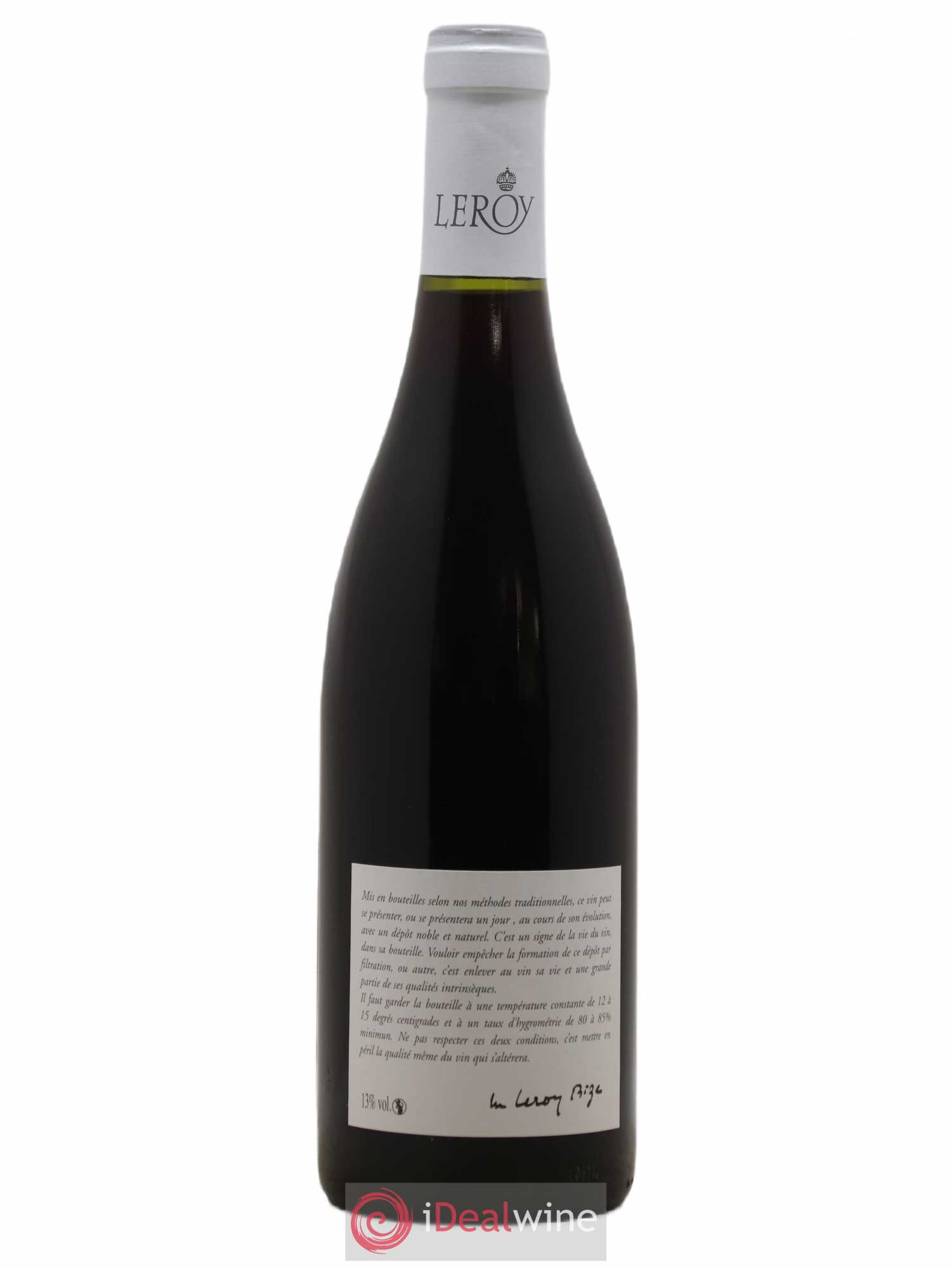 Volnay Leroy SA 2009 - Lot de 1 bouteille - 1