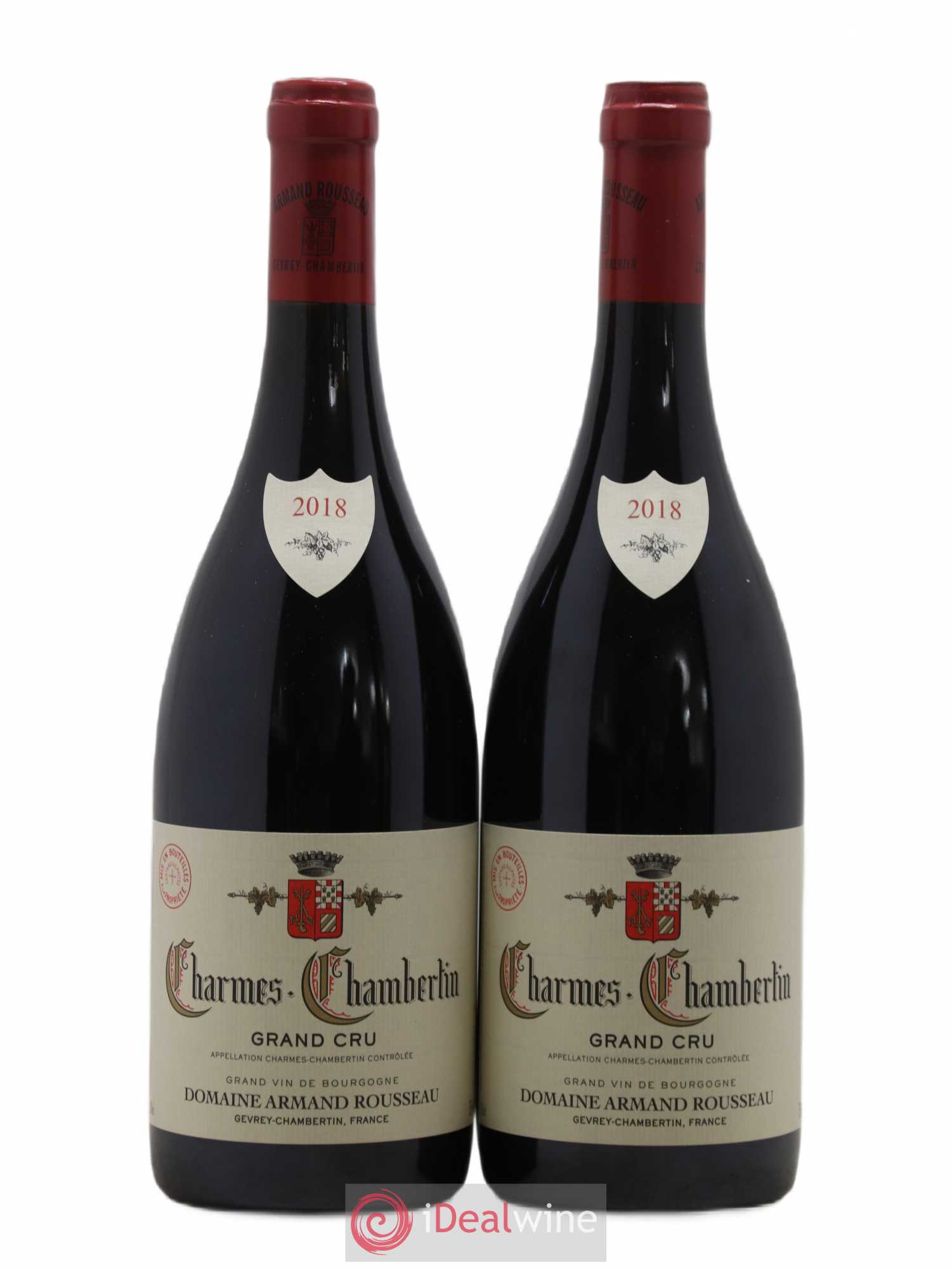 Charmes-Chambertin Grand Cru Armand Rousseau (Domaine) 2018 - Lot de 2 bouteilles - 0