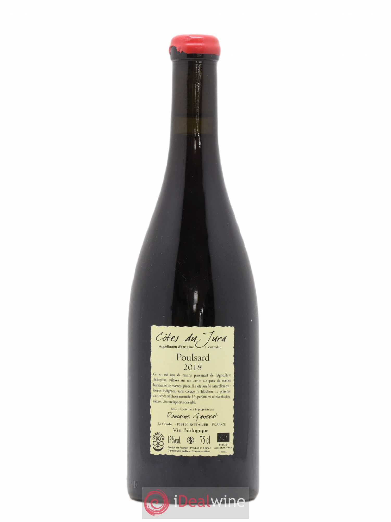 Côtes du Jura Cuvée de l'Enfant Terrible Jean-François Ganevat (Domaine) 2018 - Lot de 1 bouteille - 1